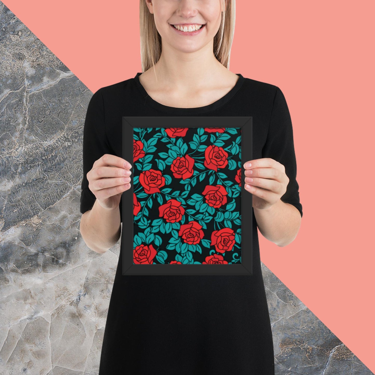 Pattern Art Framed Poster 49