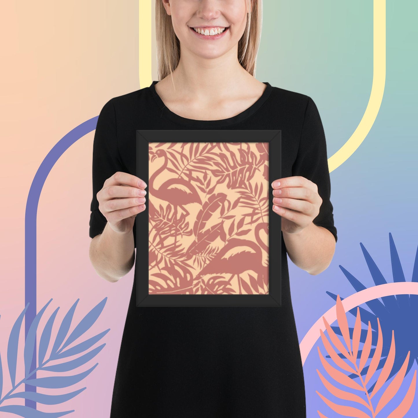 Pattern Art Framed Poster 54