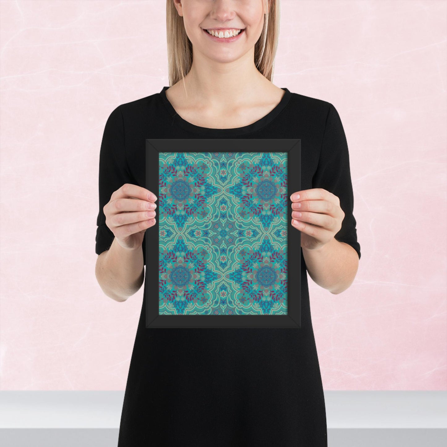 Pattern Art Framed Poster 64