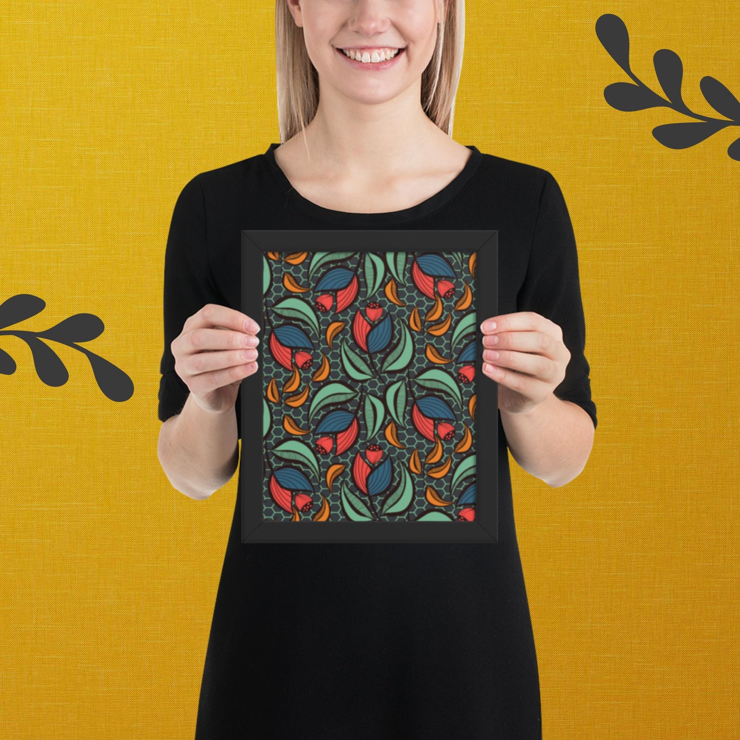 Pattern Art Framed Poster 65