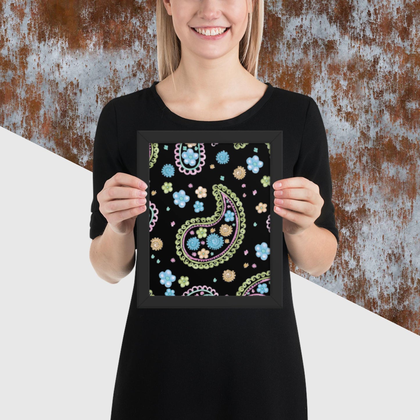 Pattern Art Framed Poster 69