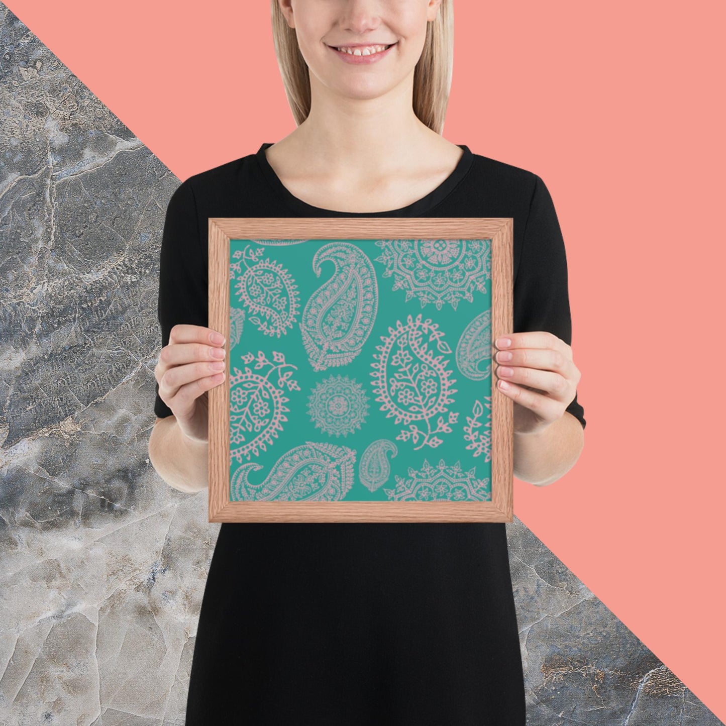 Pattern Art Framed Poster 1