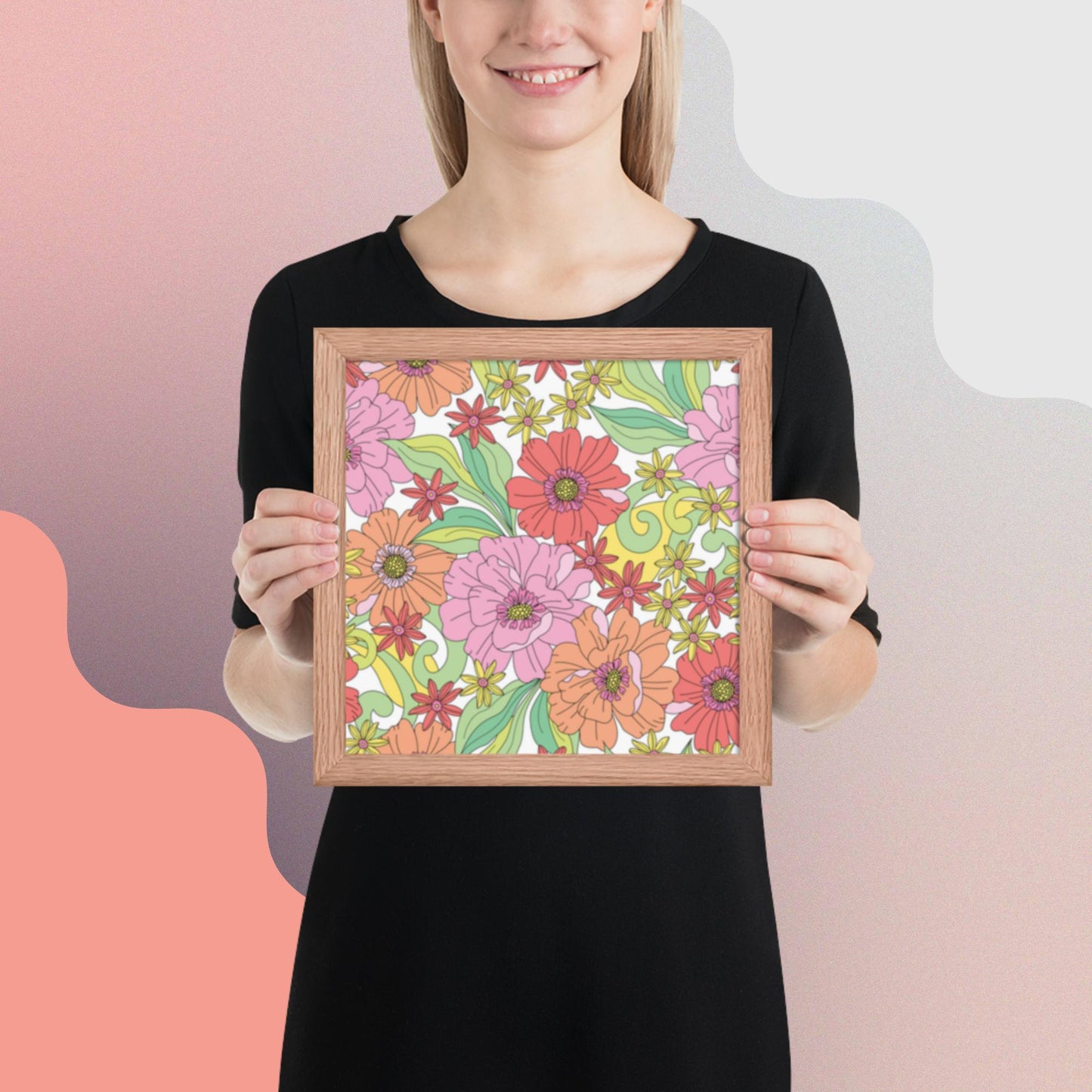Pattern Art Framed Poster 7