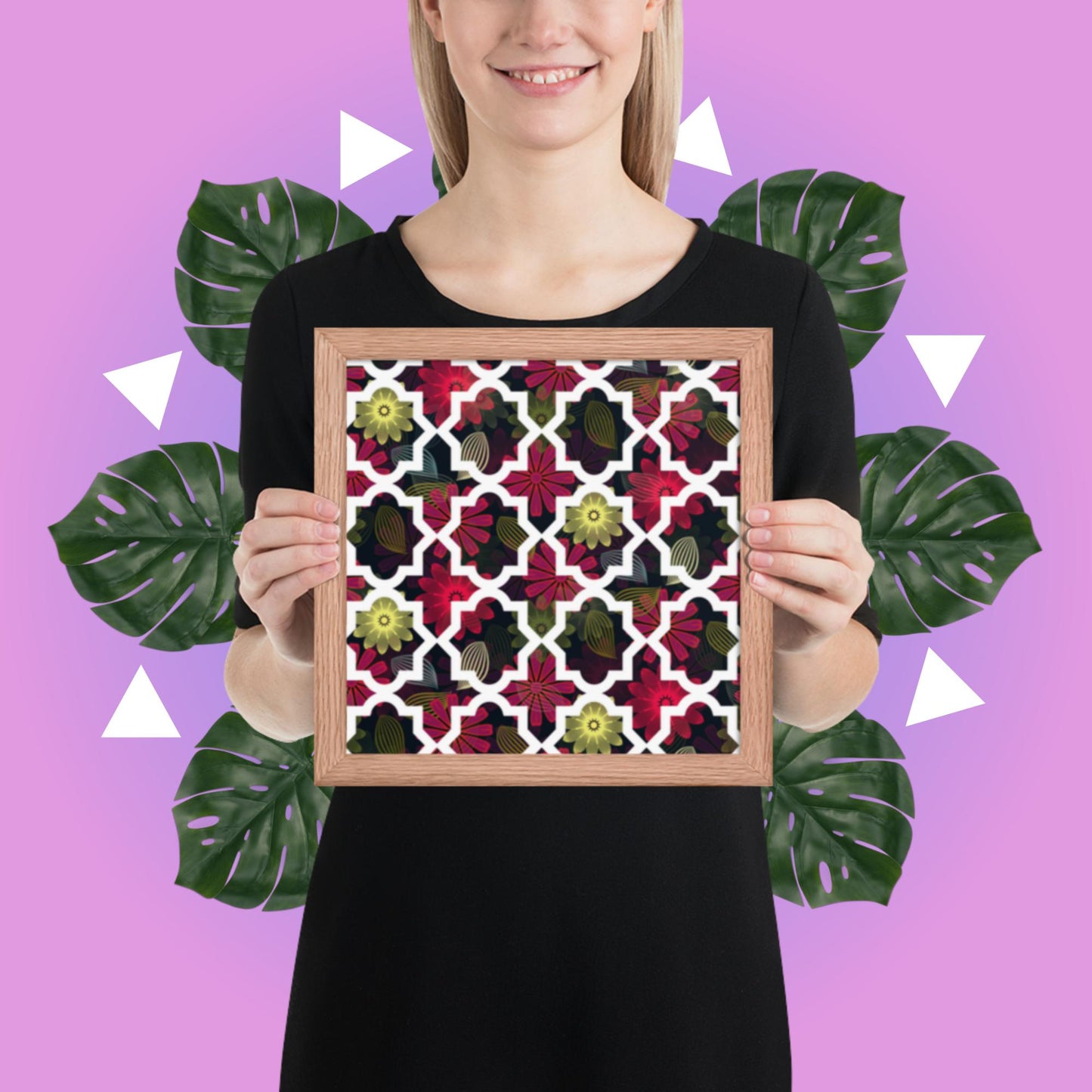 Pattern Art Framed Poster 15