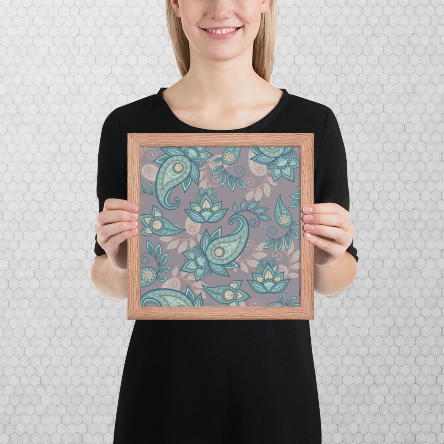Pattern Art Framed Poster 18