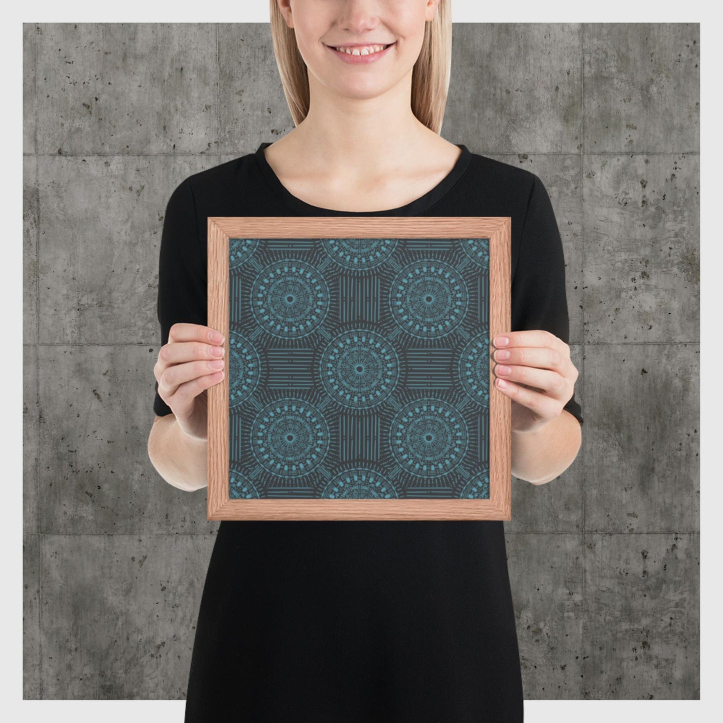 Pattern Art Framed Poster 24