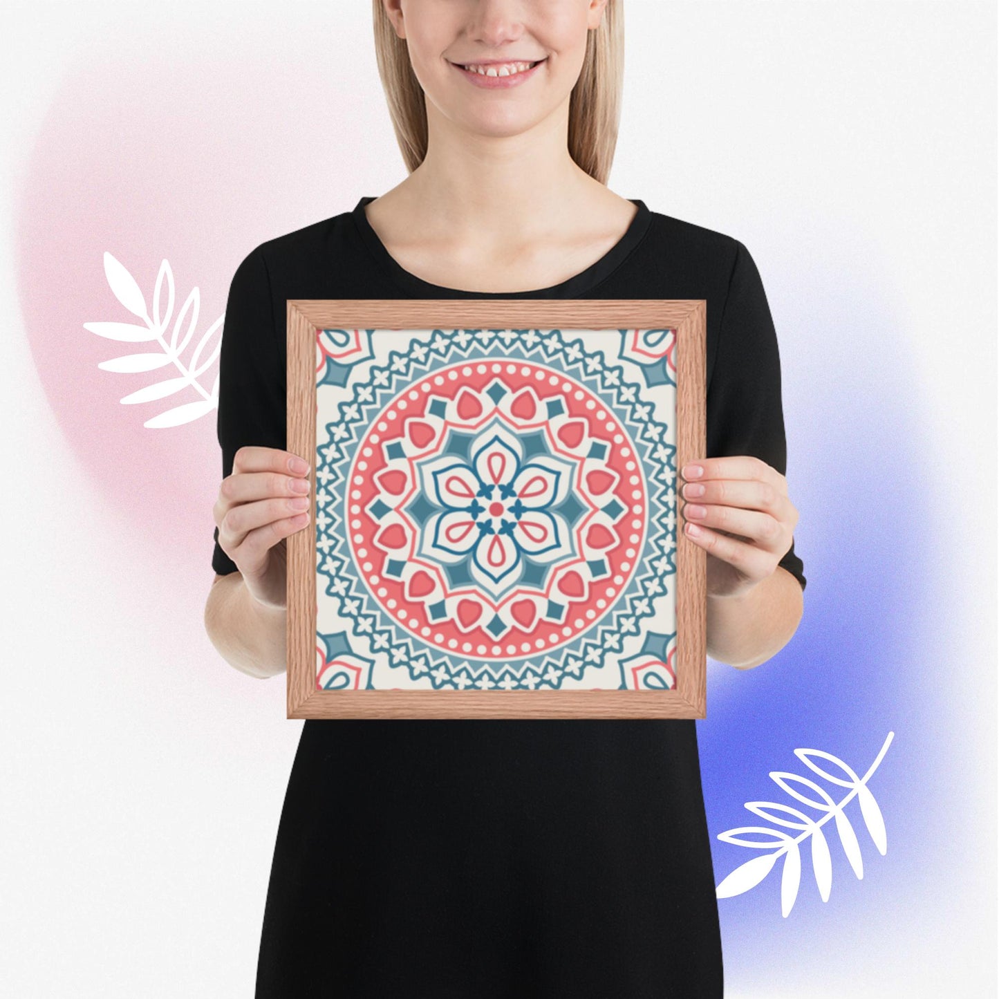 Pattern Art Framed Poster 34