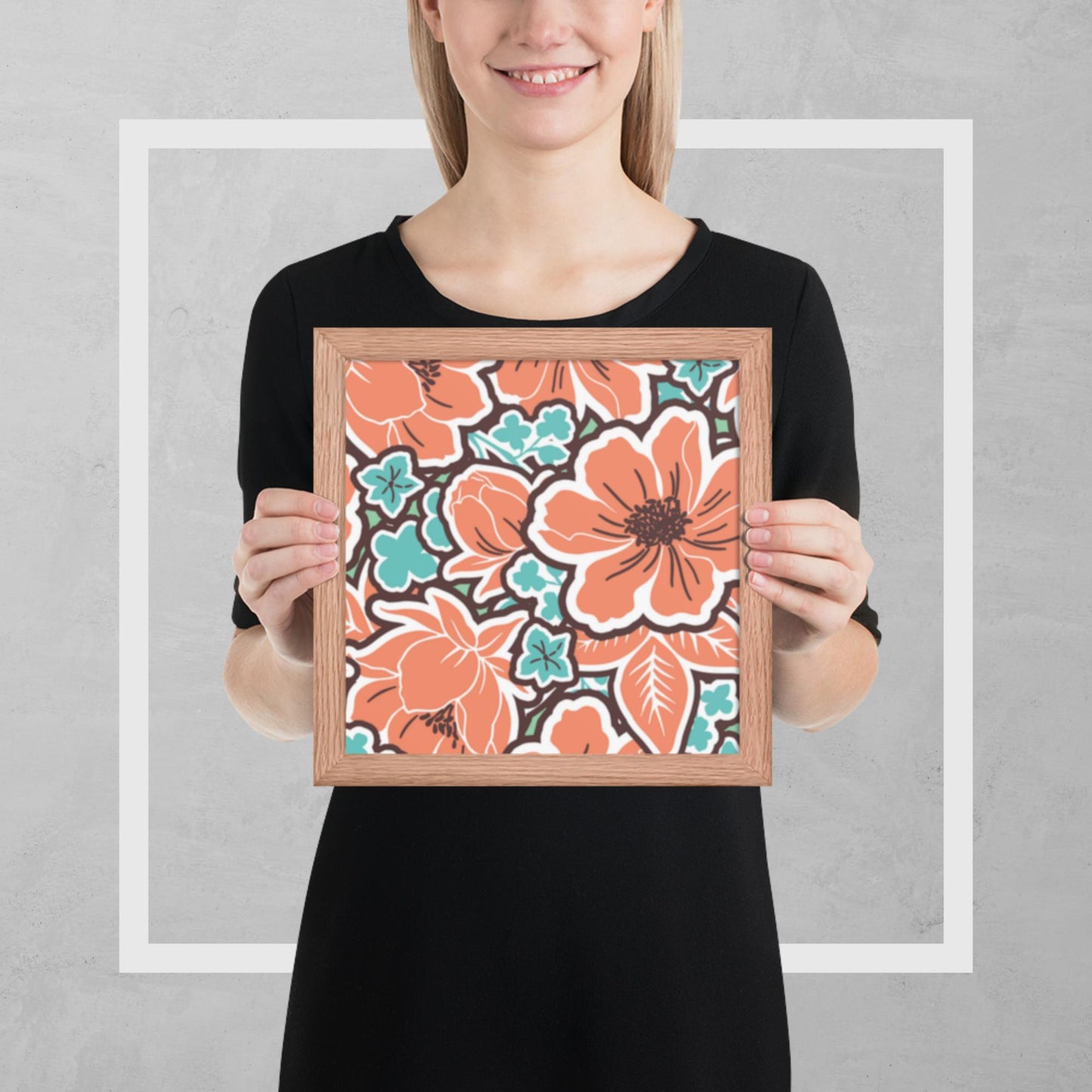 Pattern Art Framed Poster 37