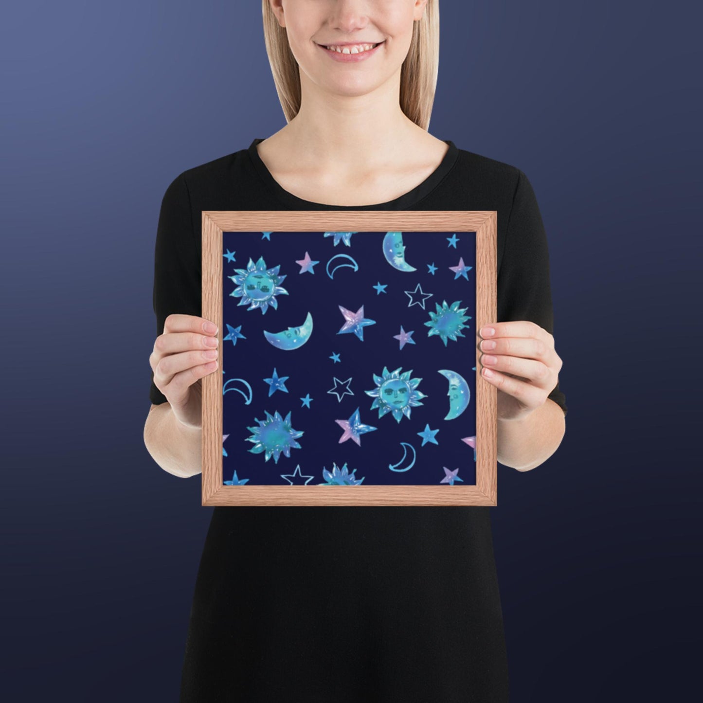 Pattern Art Framed Poster 48