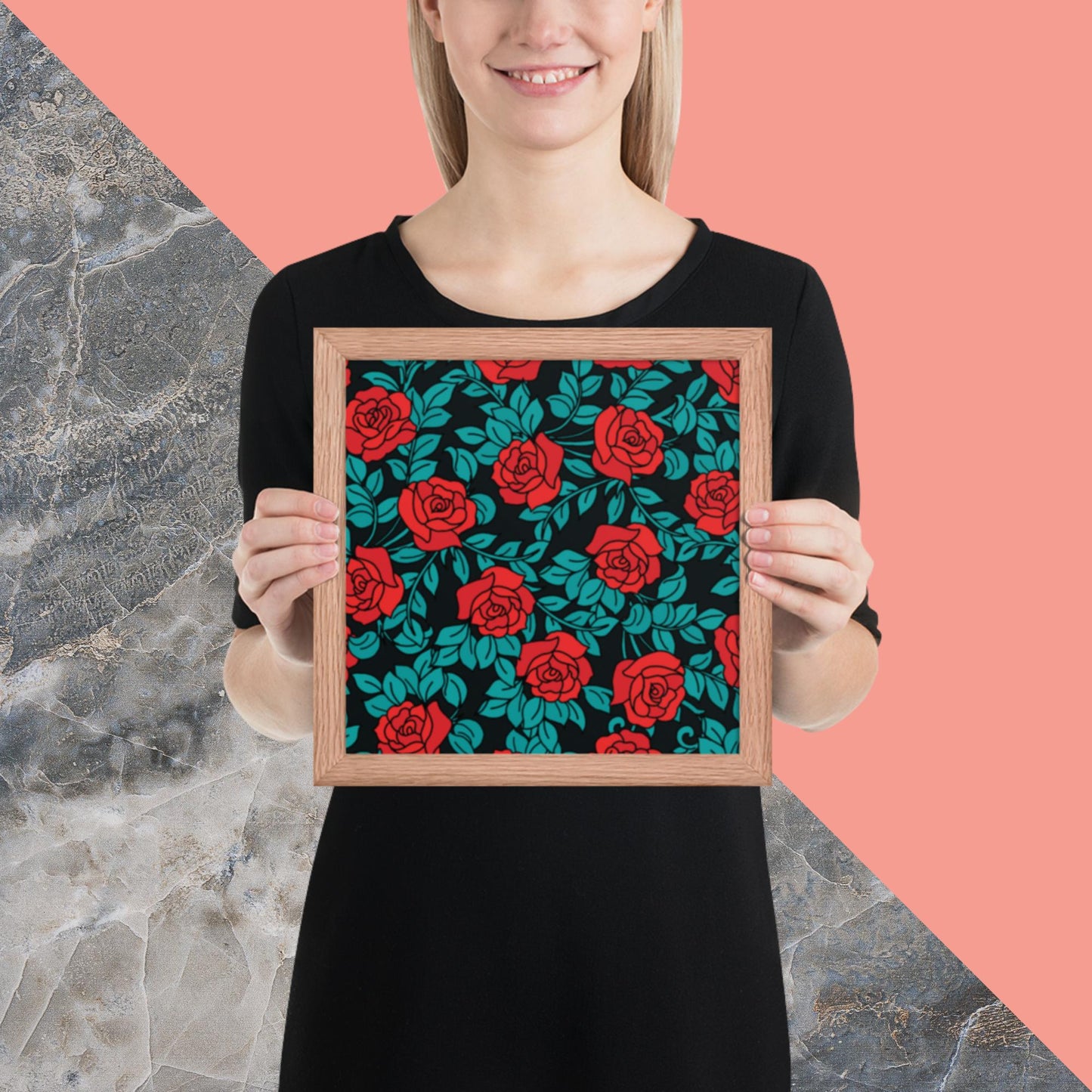 Pattern Art Framed Poster 49
