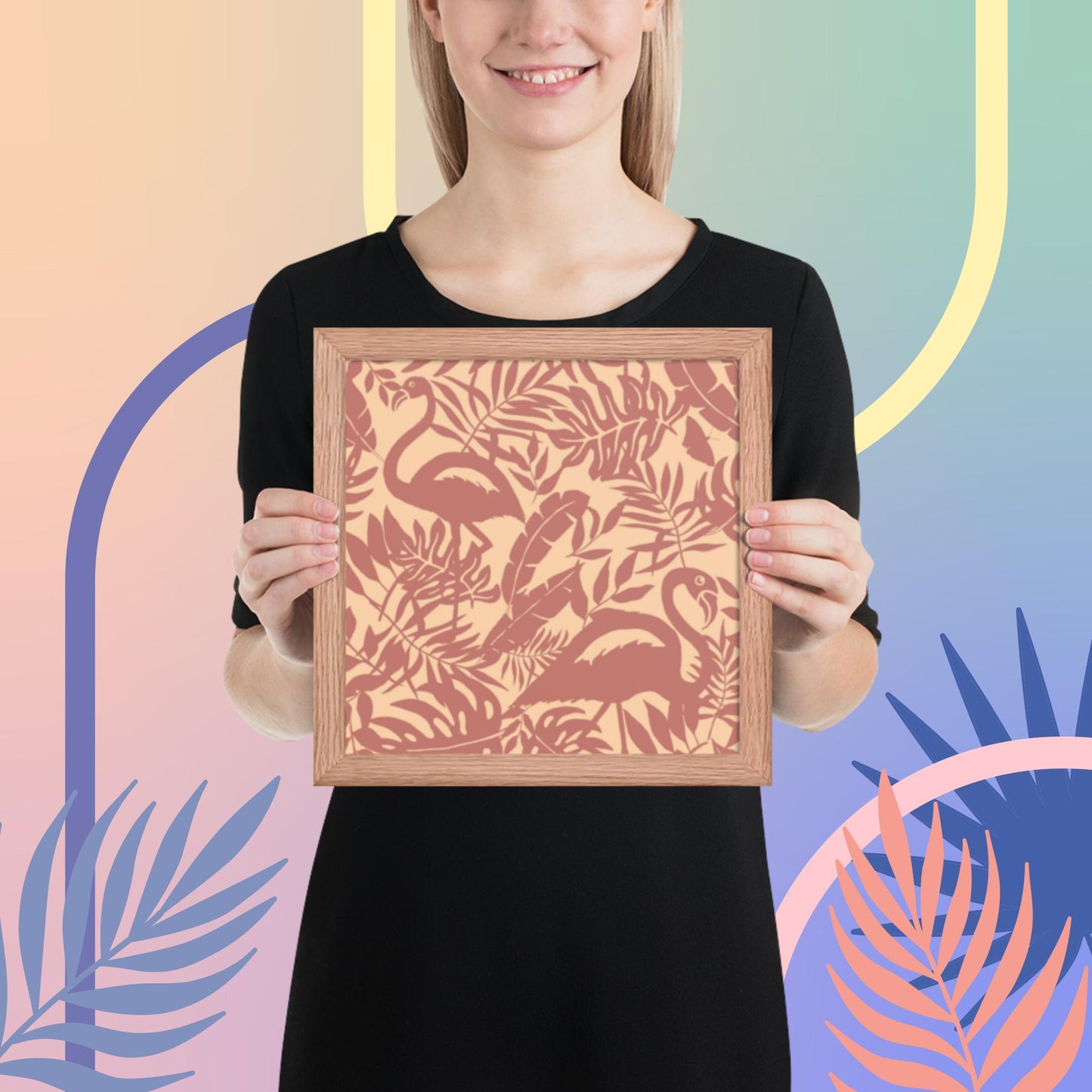 Pattern Art Framed Poster 54
