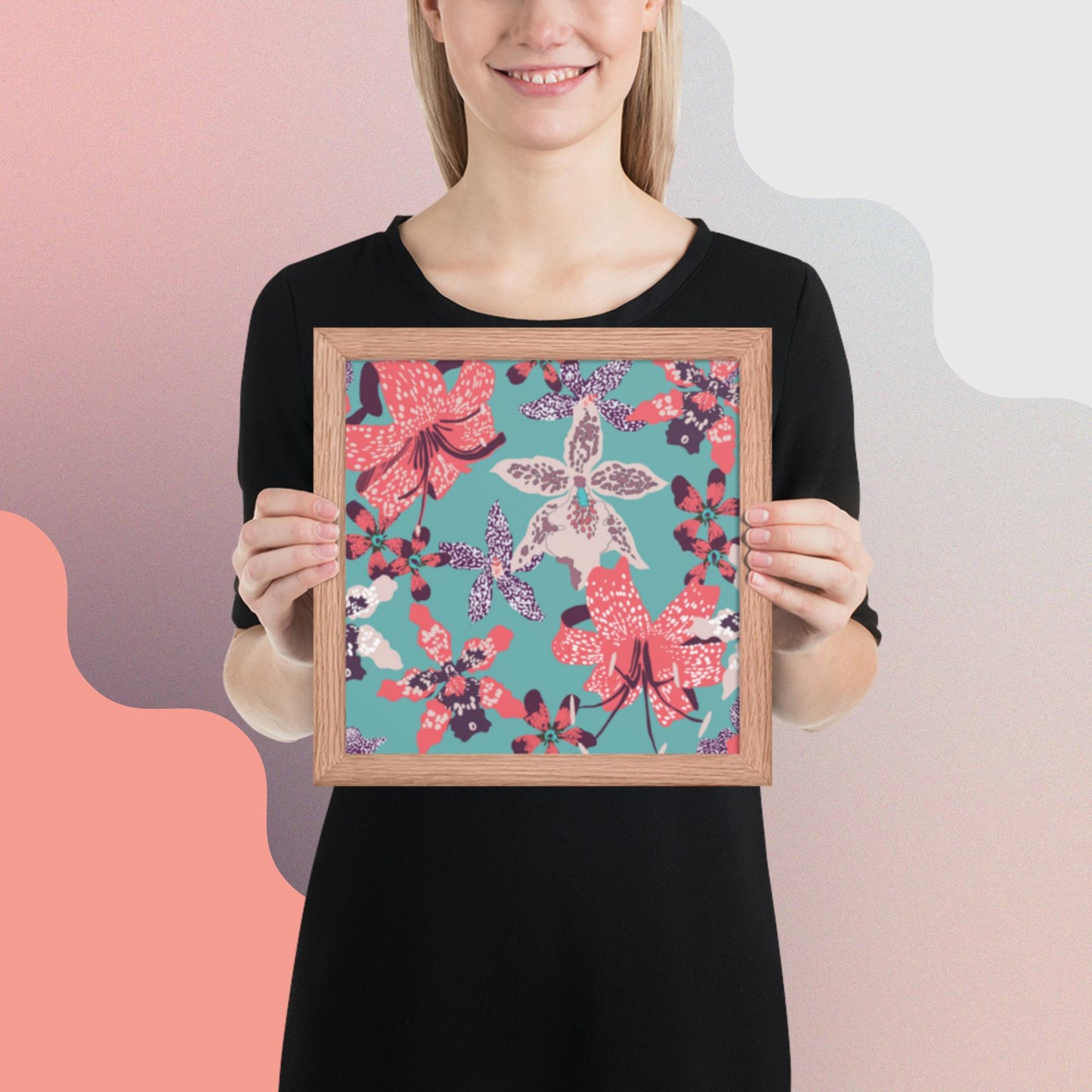 Pattern Art Framed Poster 60