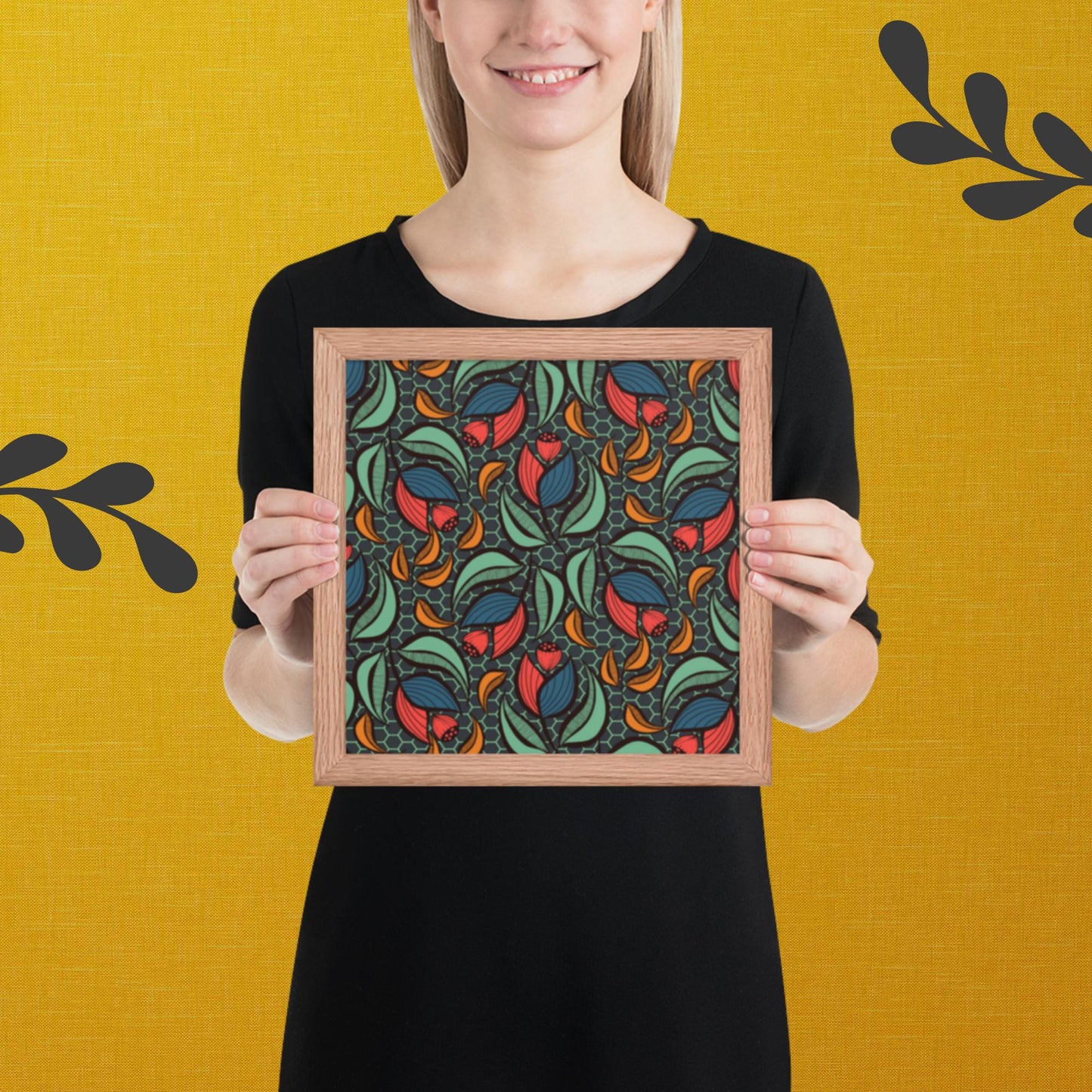 Pattern Art Framed Poster 65
