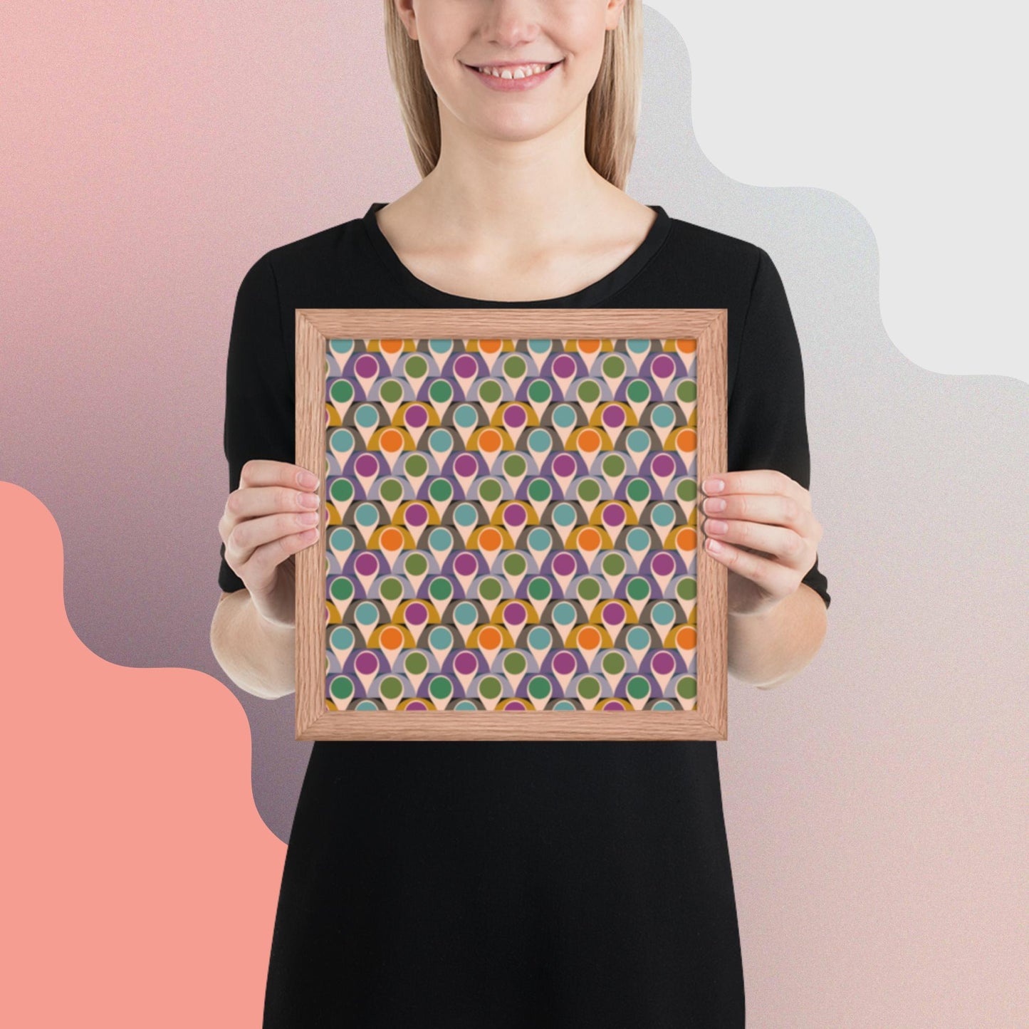 Pattern Art Framed Poster 99