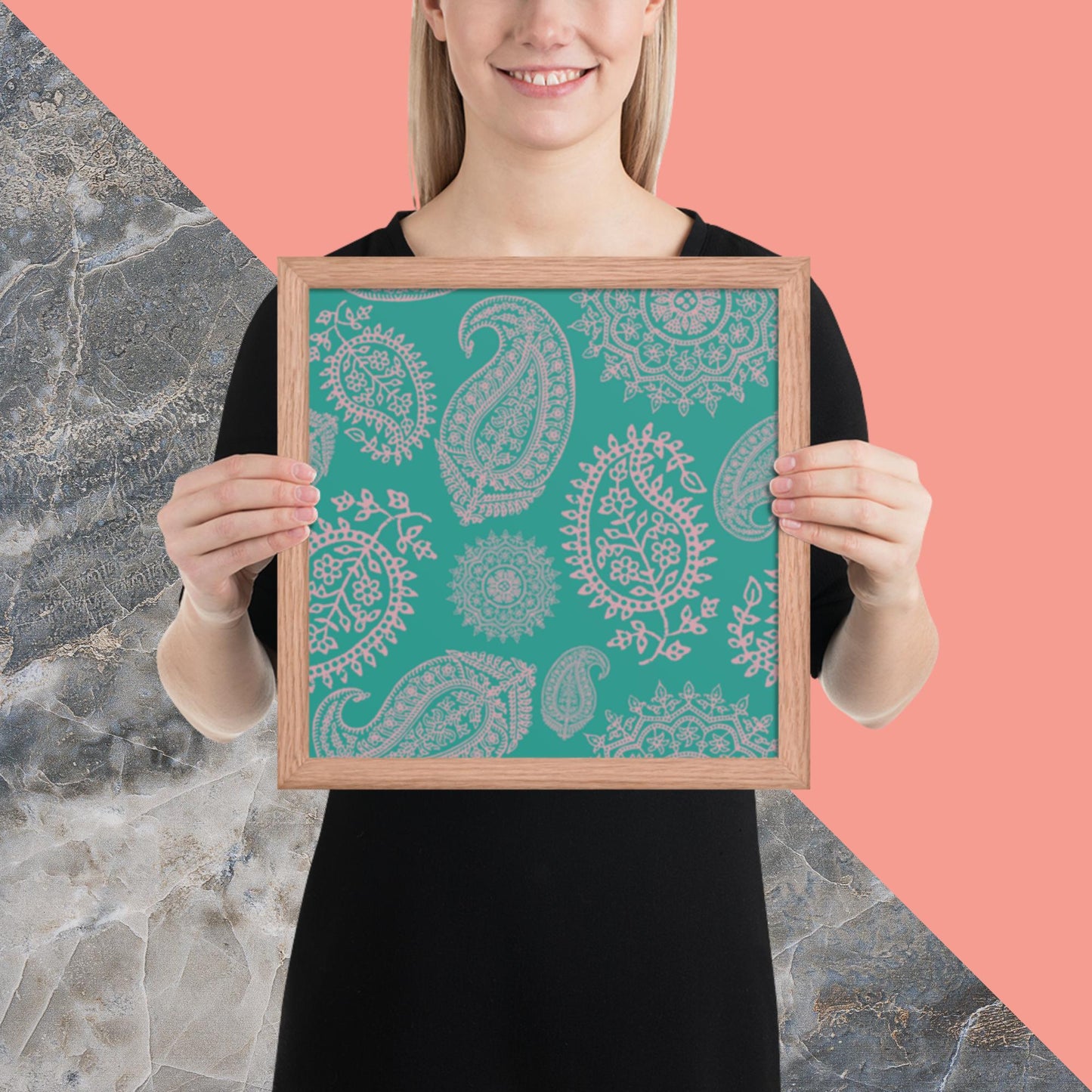 Pattern Art Framed Poster 1
