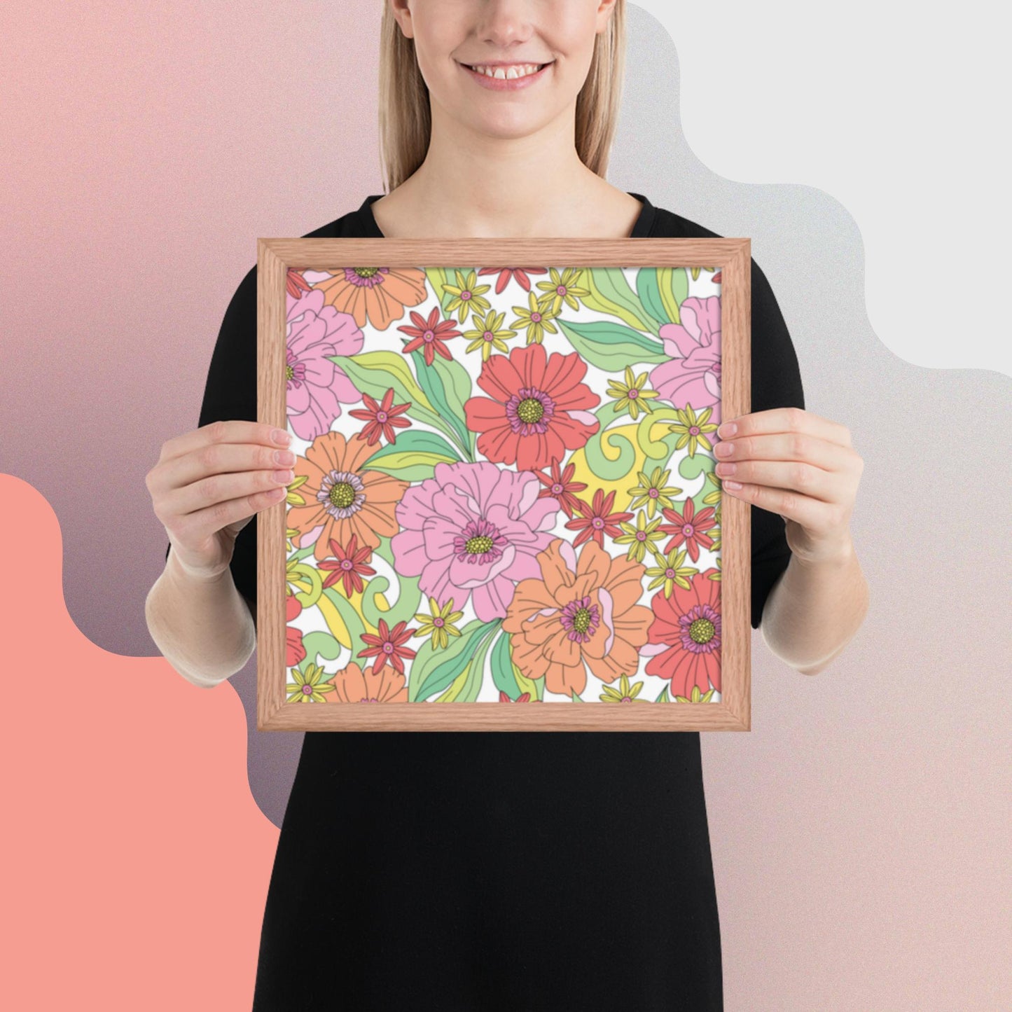 Pattern Art Framed Poster 7