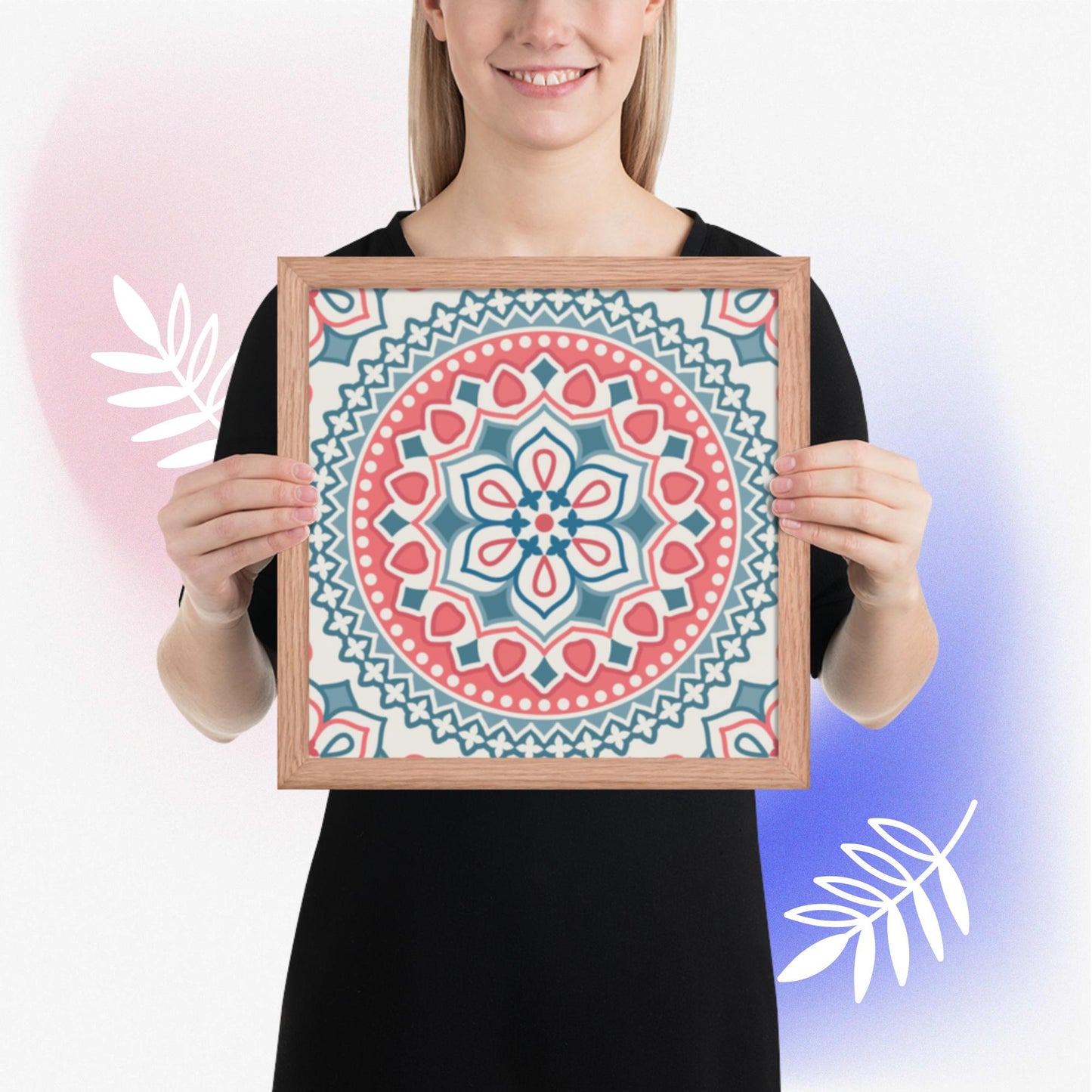 Pattern Art Framed Poster 34