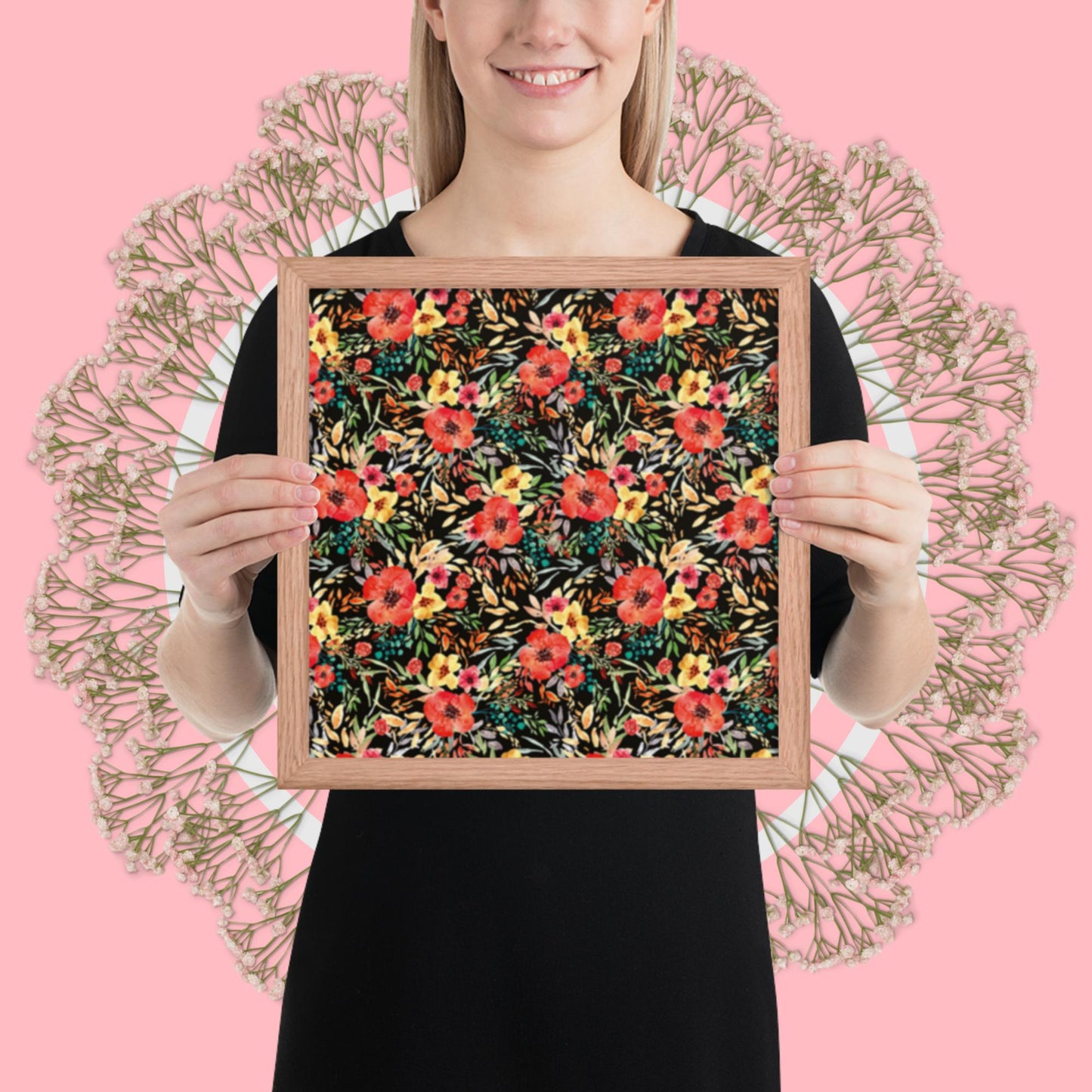 Pattern Art Framed Poster 44