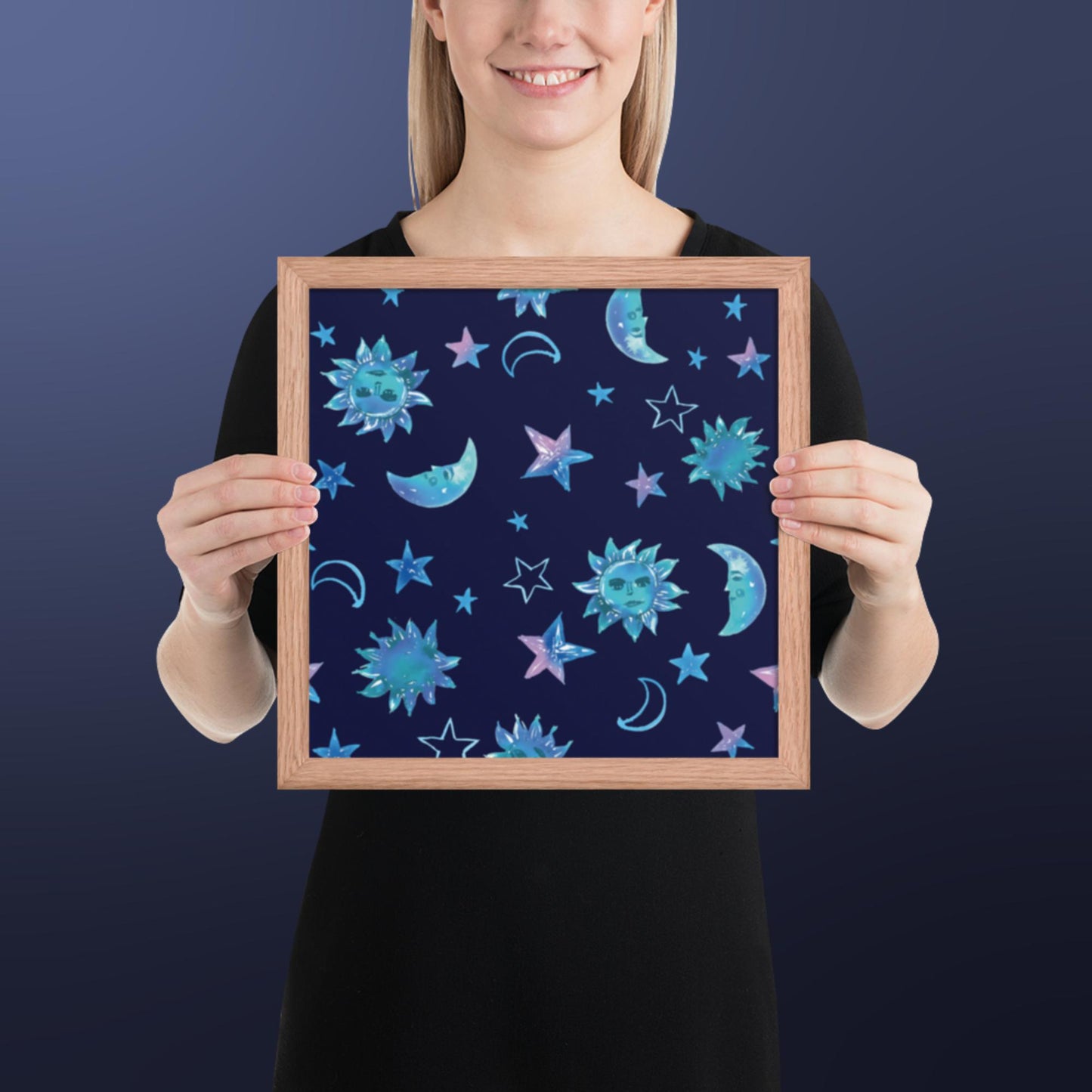 Pattern Art Framed Poster 48