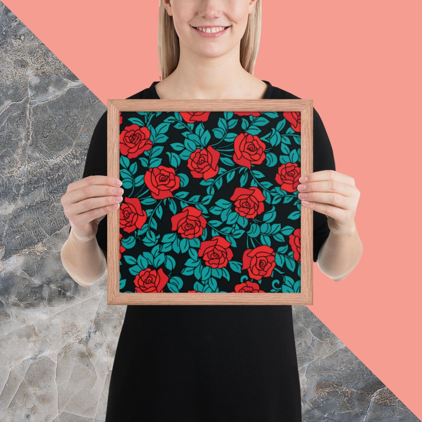 Pattern Art Framed Poster 49