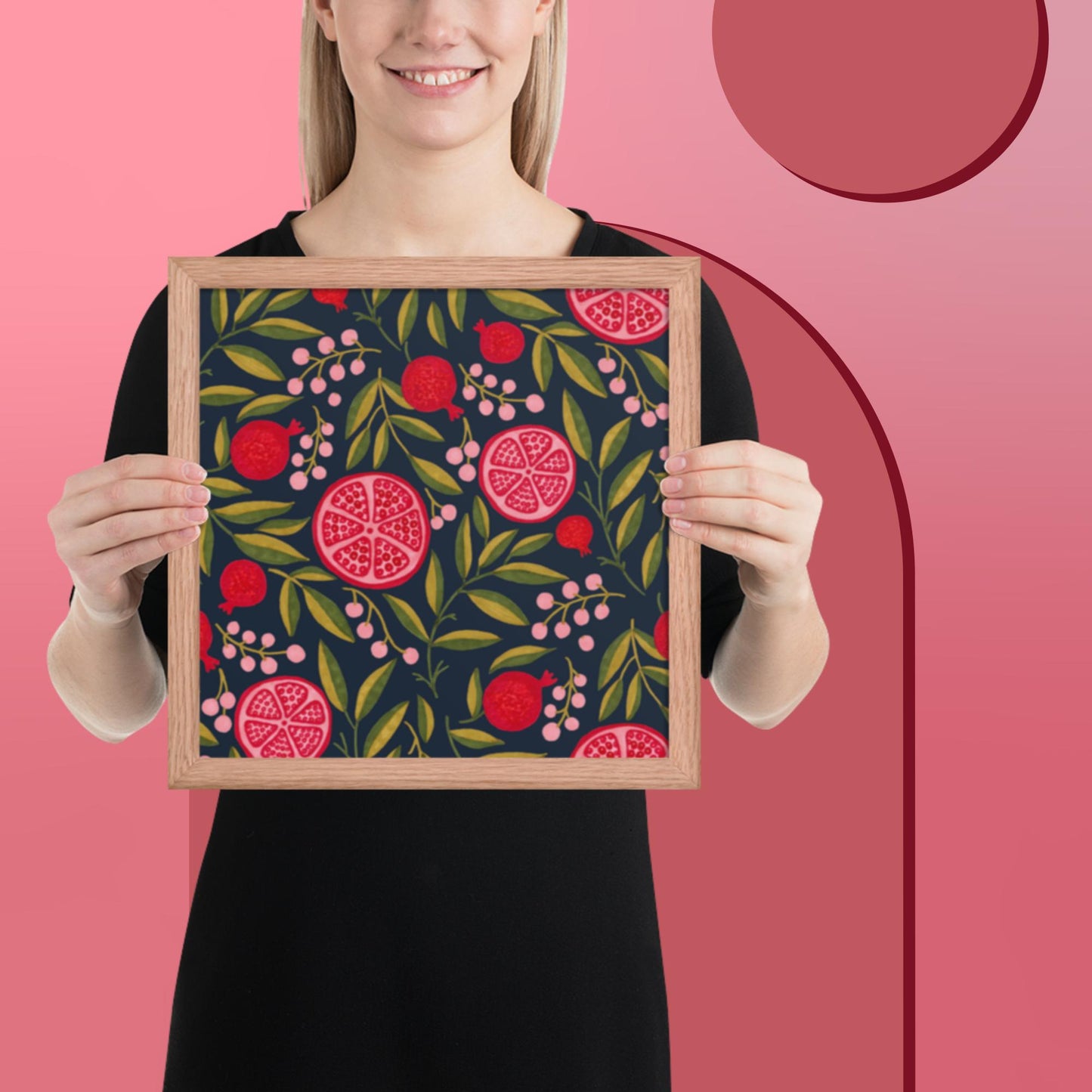 Pattern Art Framed Poster 50