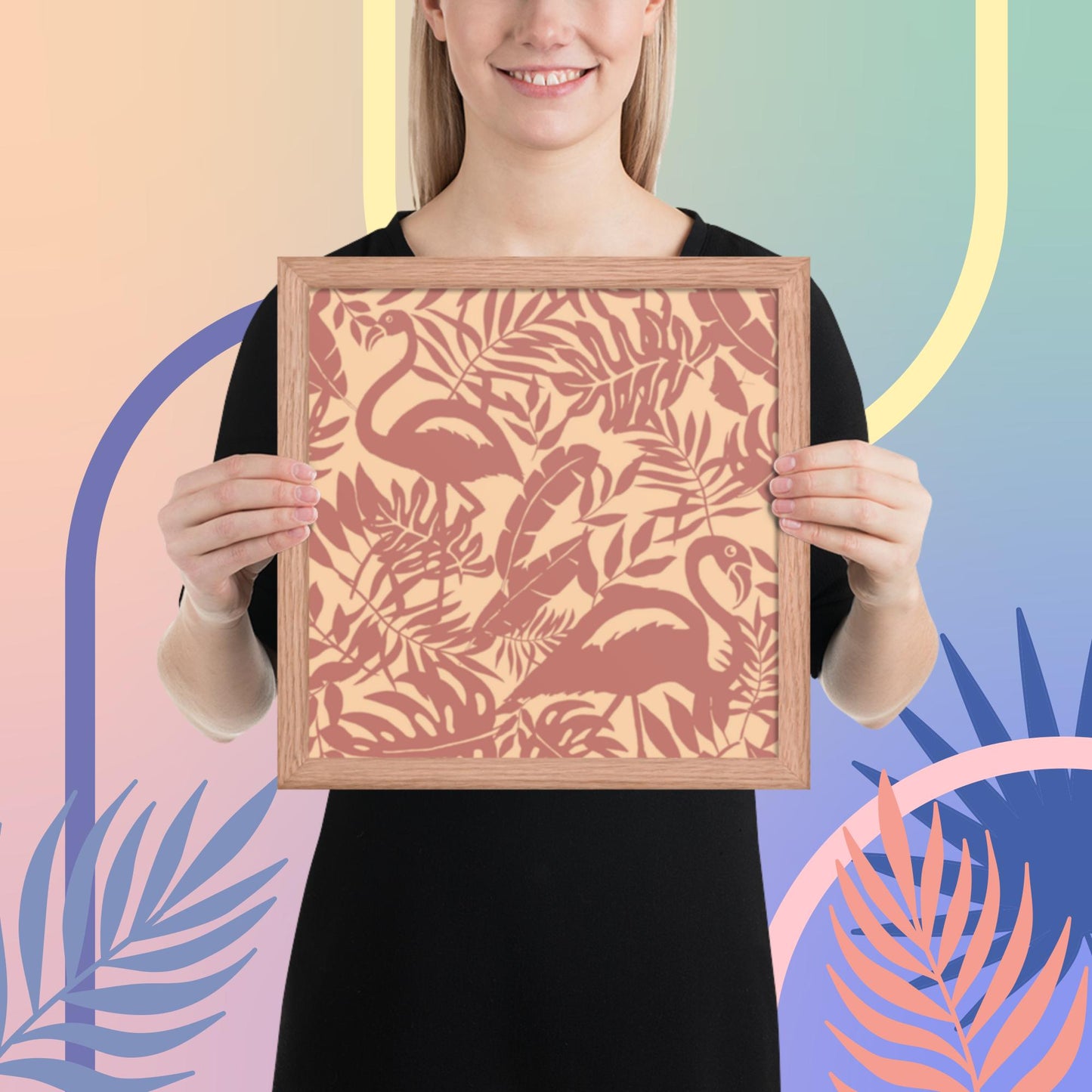 Pattern Art Framed Poster 54