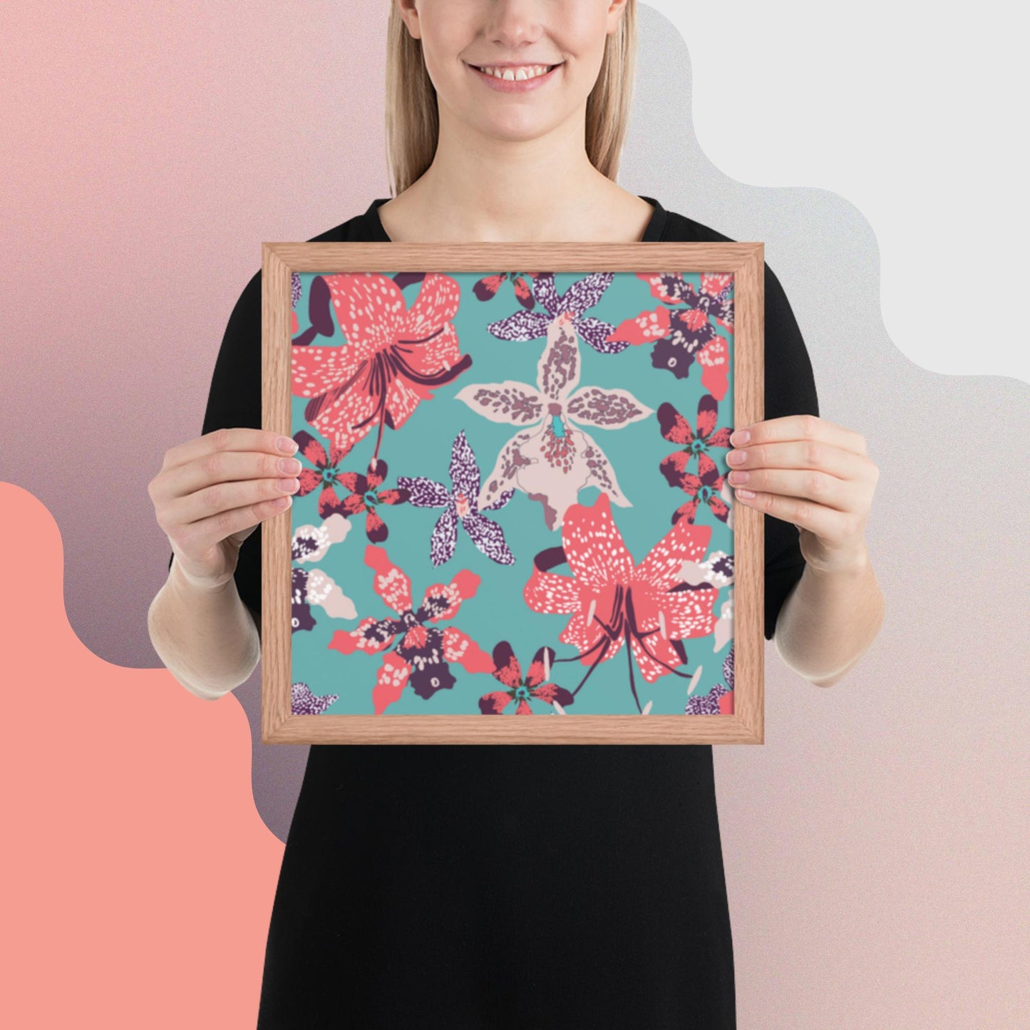 Pattern Art Framed Poster 60