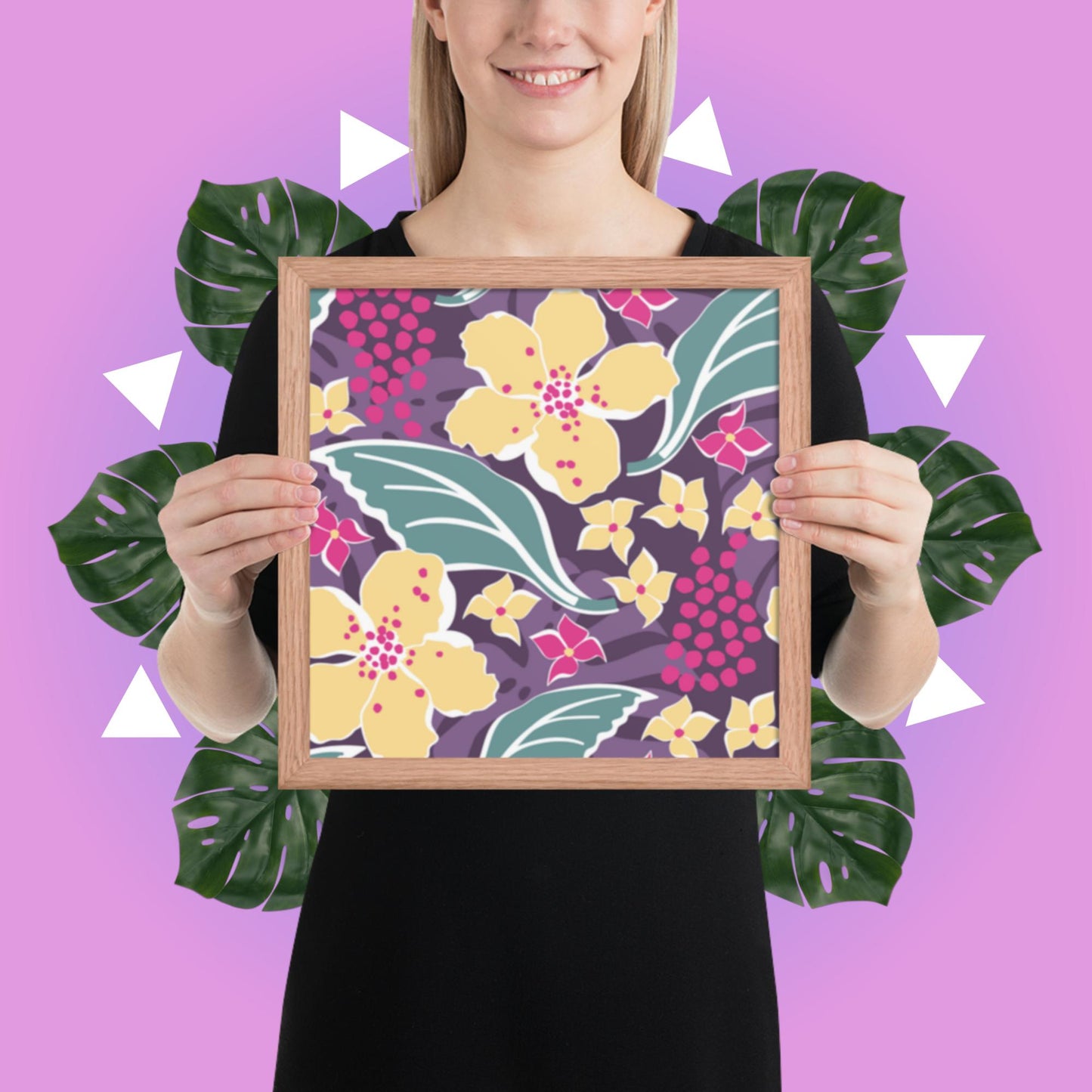 Pattern Art Framed Poster 61