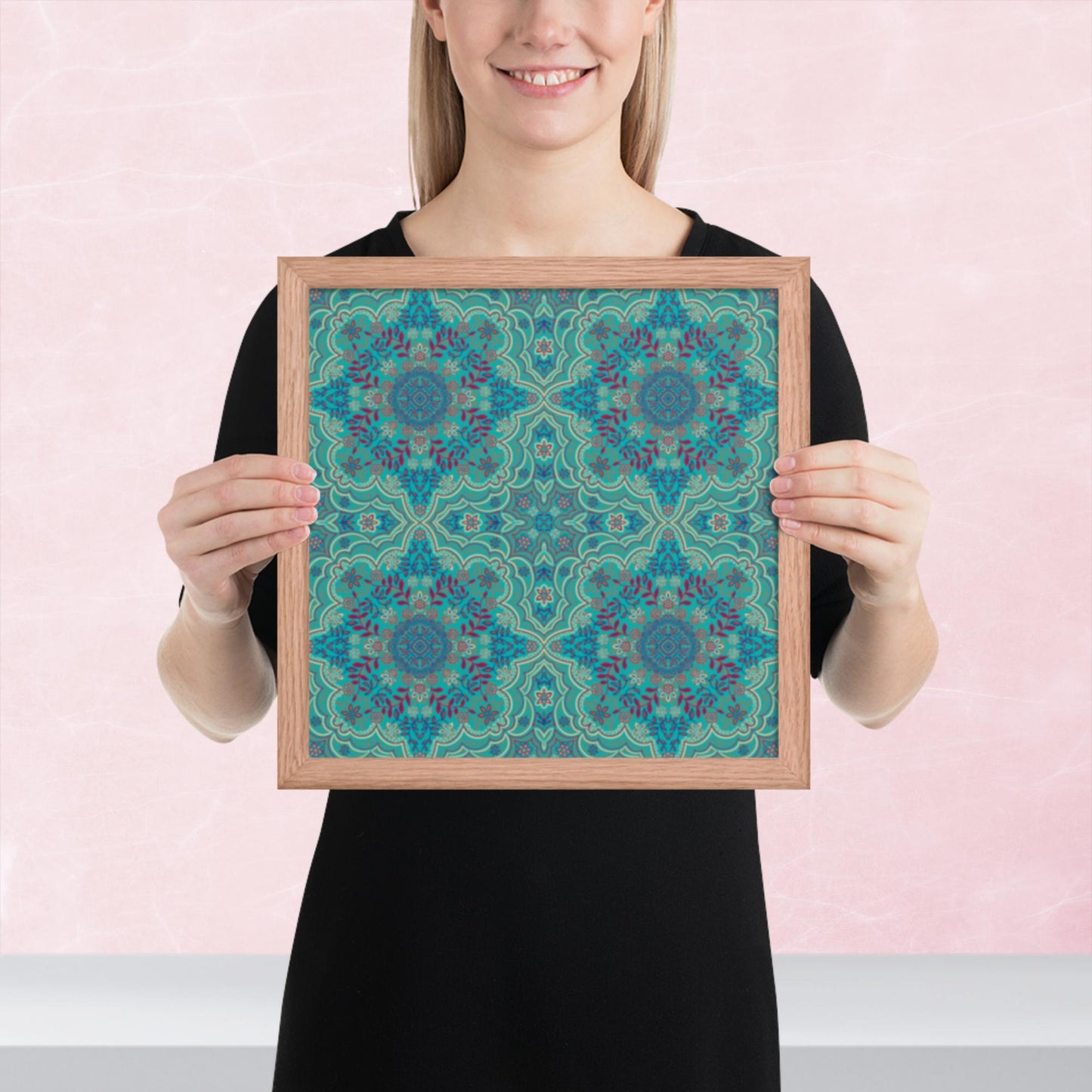 Pattern Art Framed Poster 64