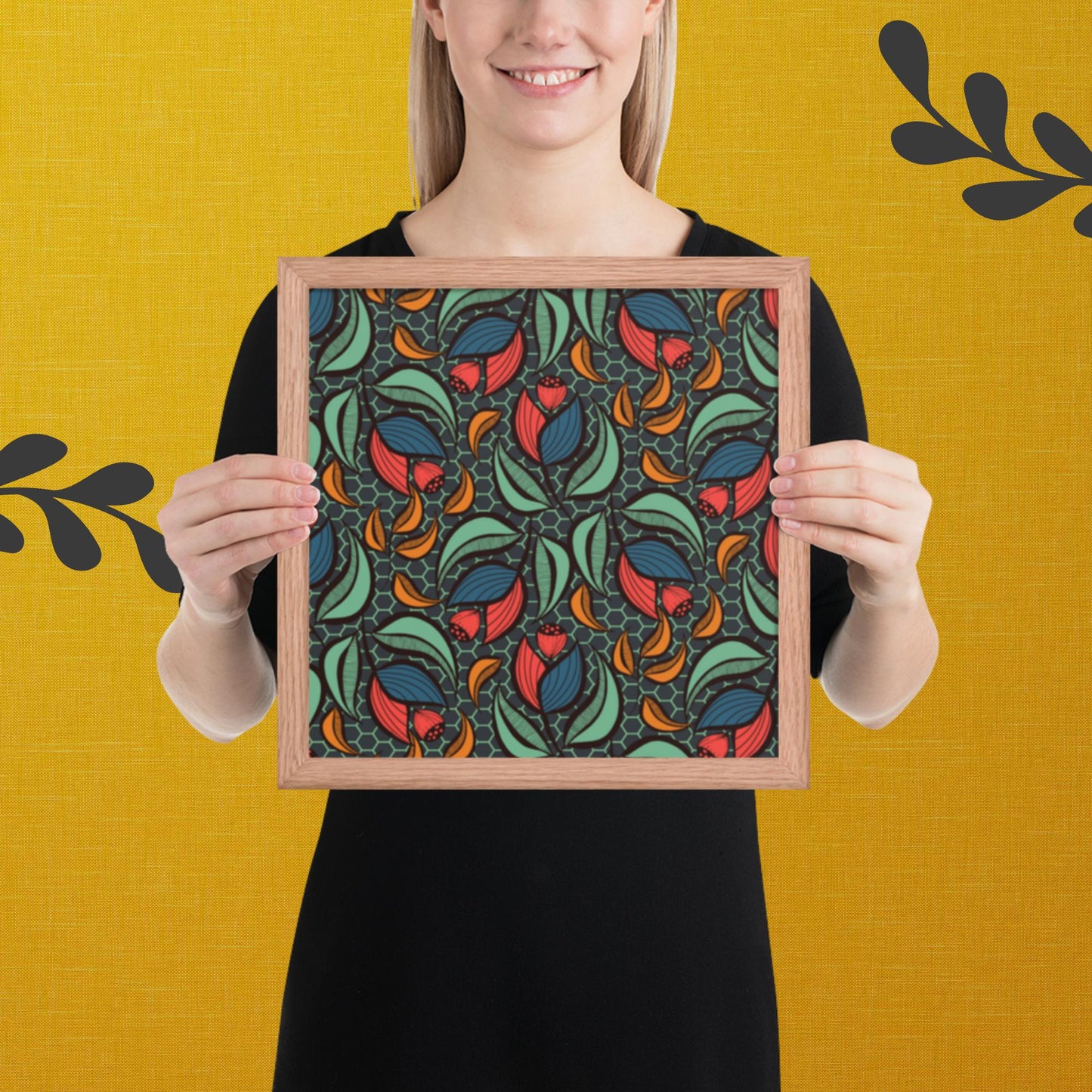 Pattern Art Framed Poster 65