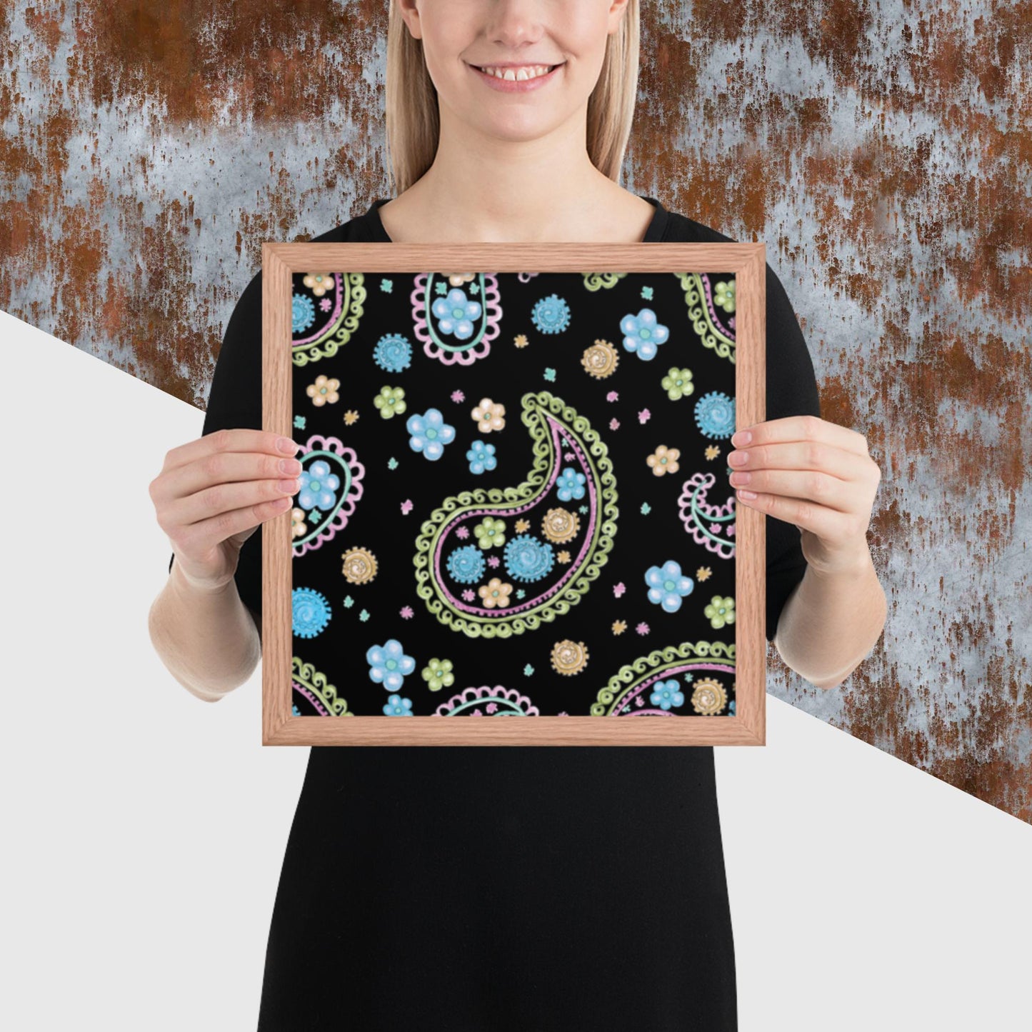 Pattern Art Framed Poster 69