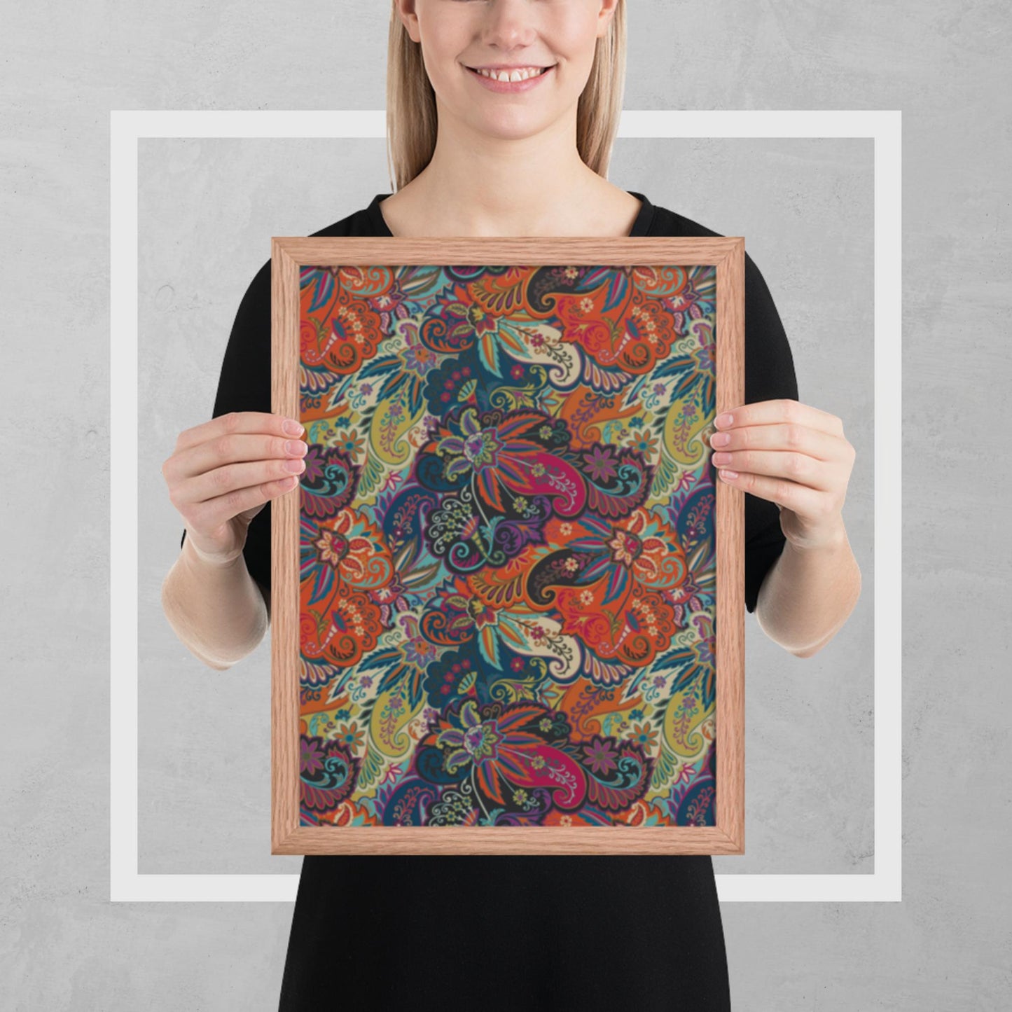 Pattern Art Framed Poster 8