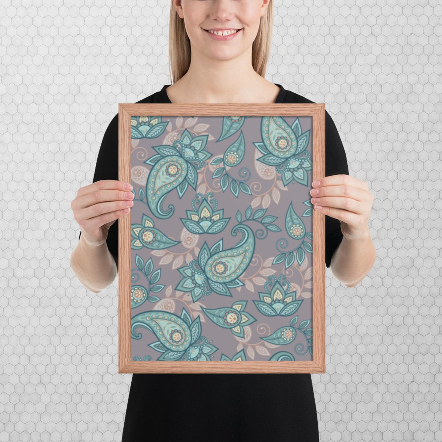 Pattern Art Framed Poster 18