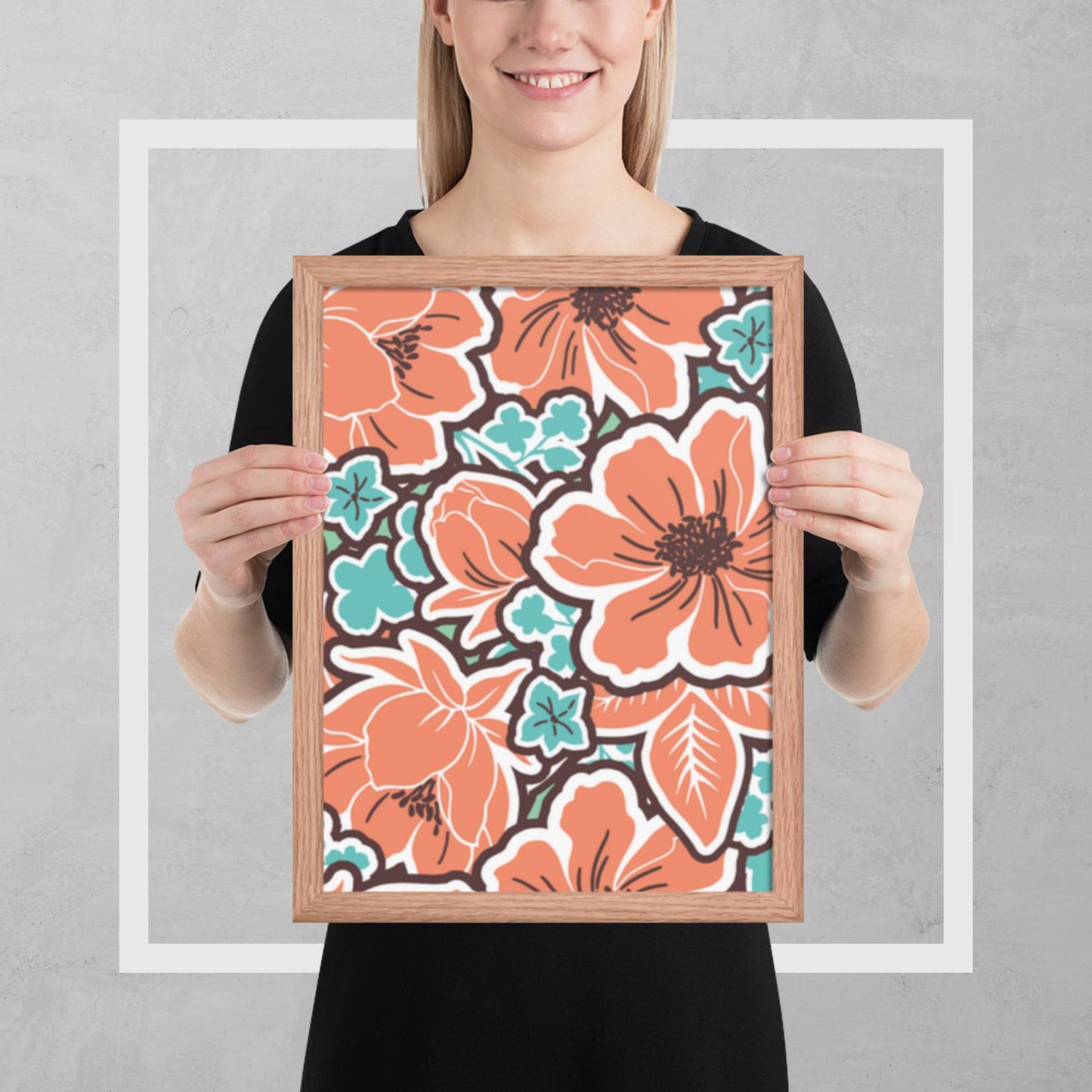 Pattern Art Framed Poster 37