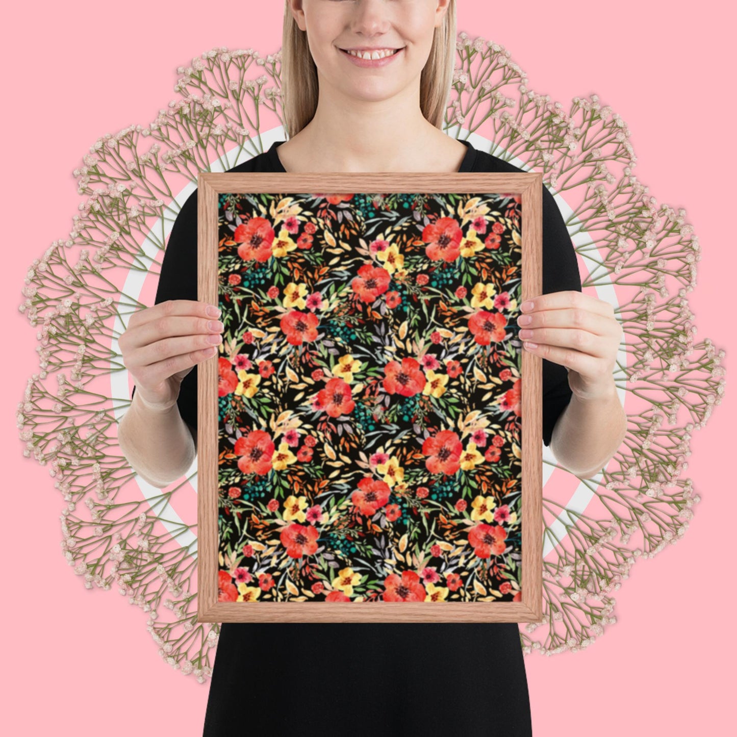 Pattern Art Framed Poster 44