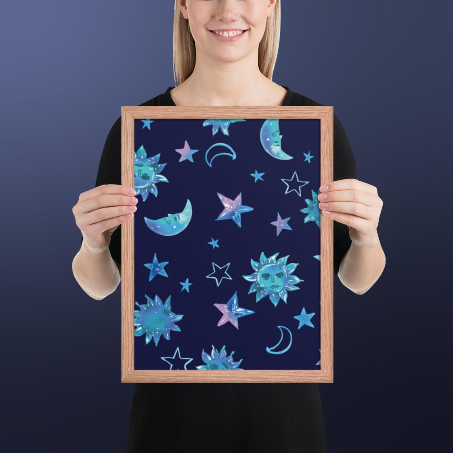 Pattern Art Framed Poster 48