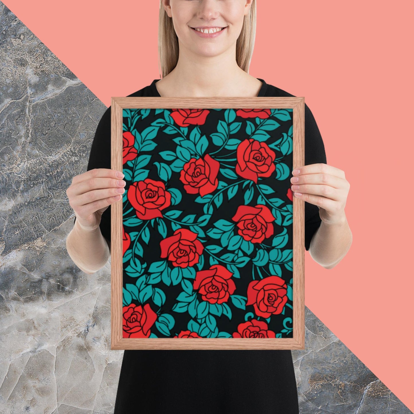 Pattern Art Framed Poster 49