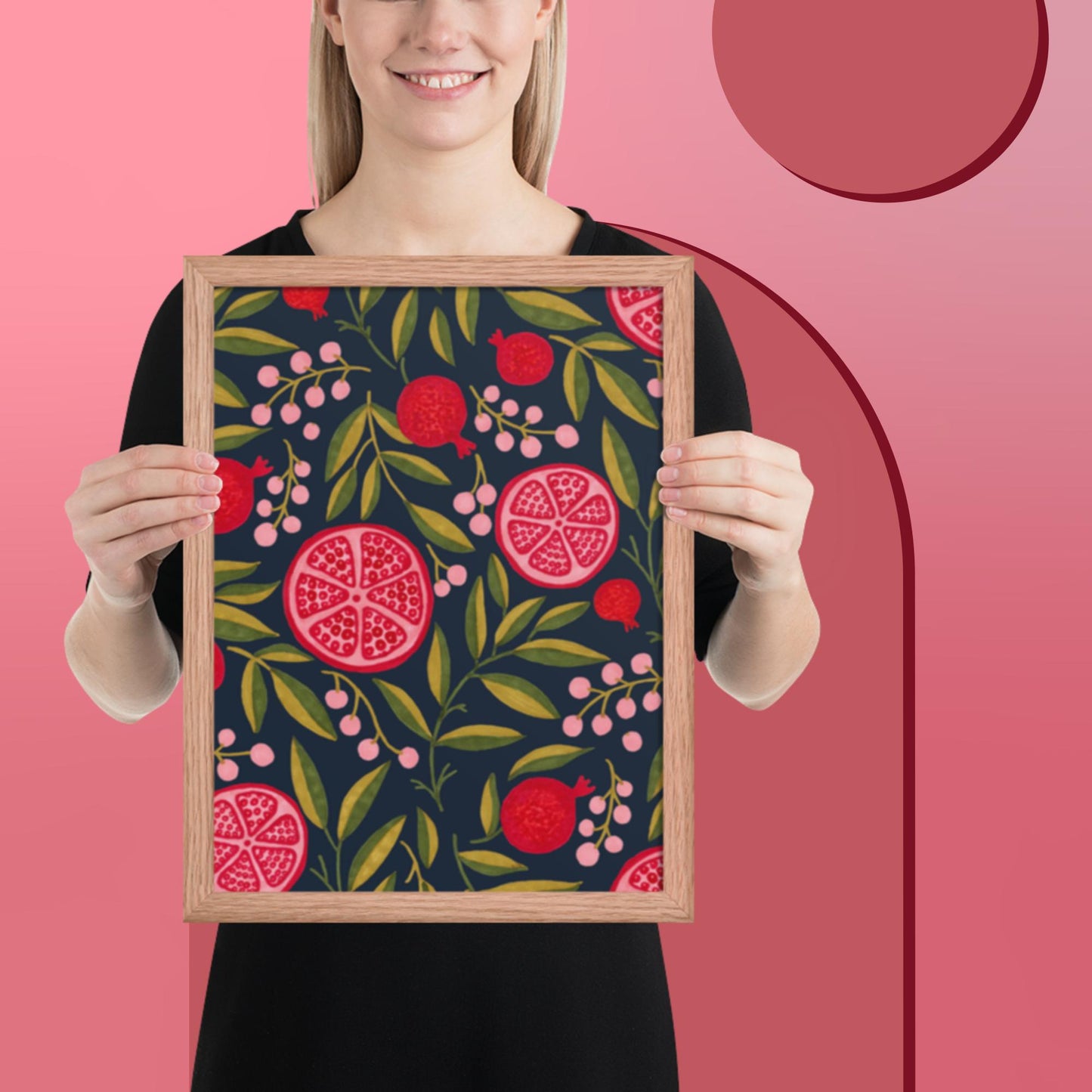 Pattern Art Framed Poster 50