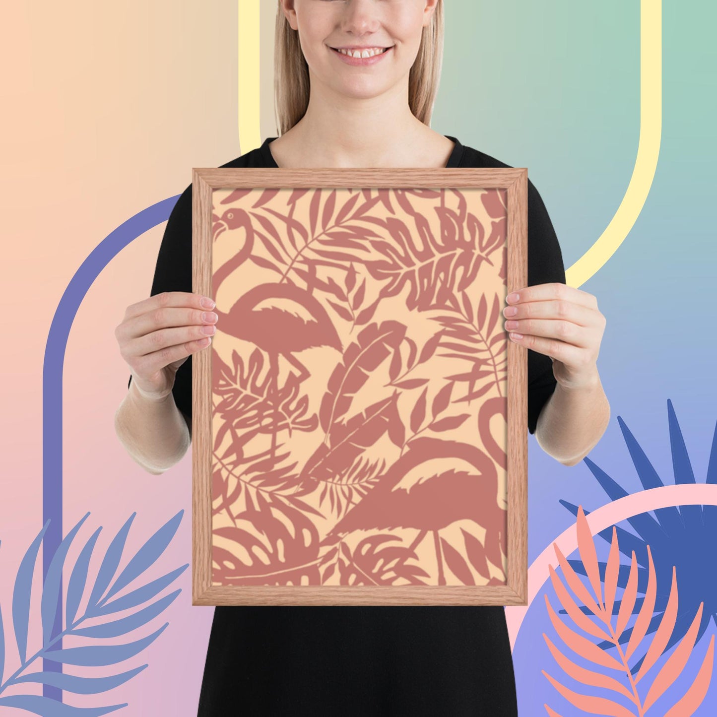 Pattern Art Framed Poster 54