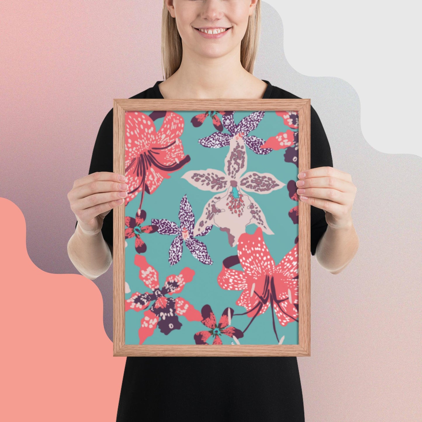 Pattern Art Framed Poster 60