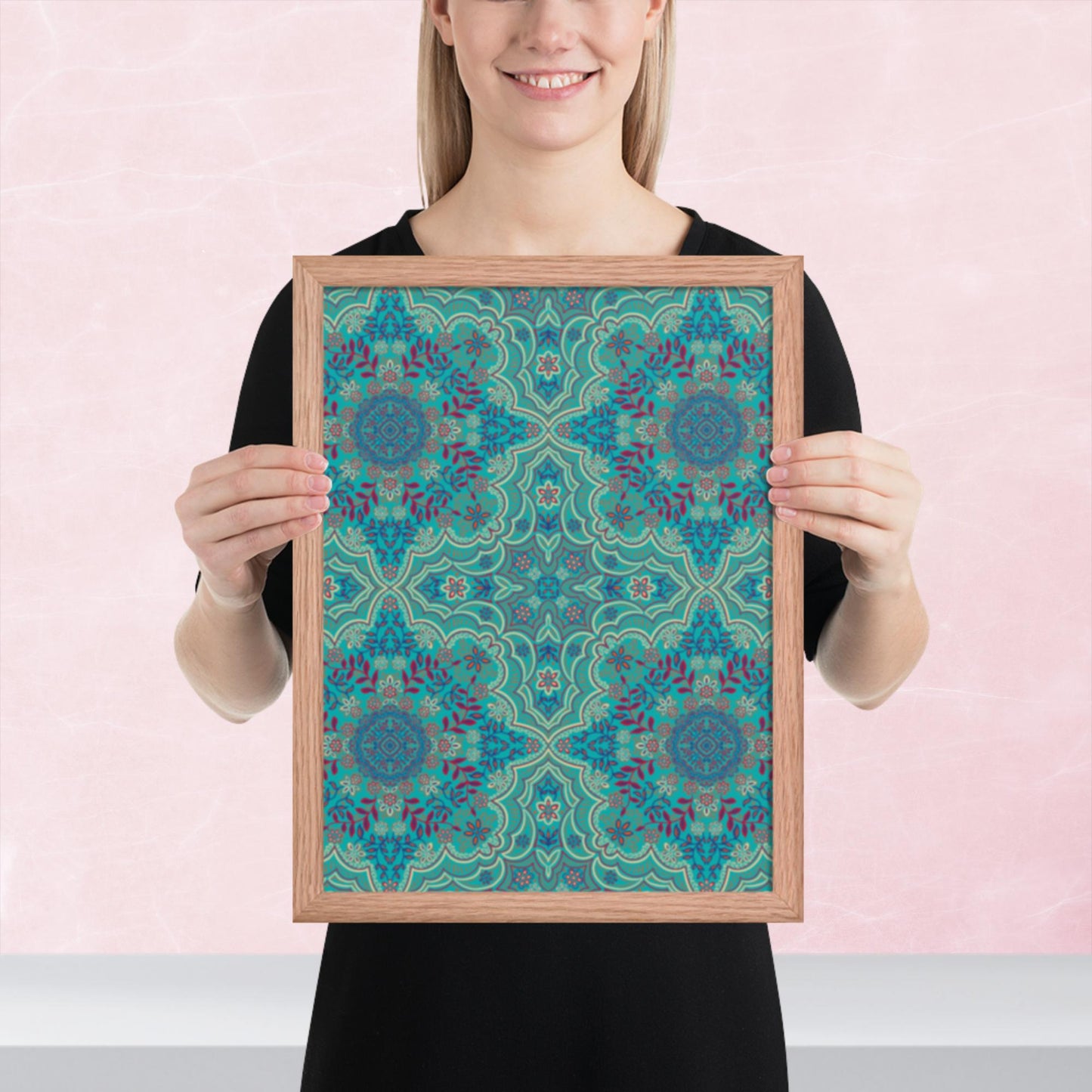 Pattern Art Framed Poster 64