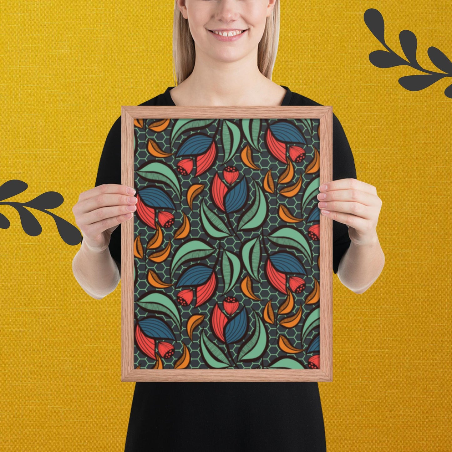 Pattern Art Framed Poster 65