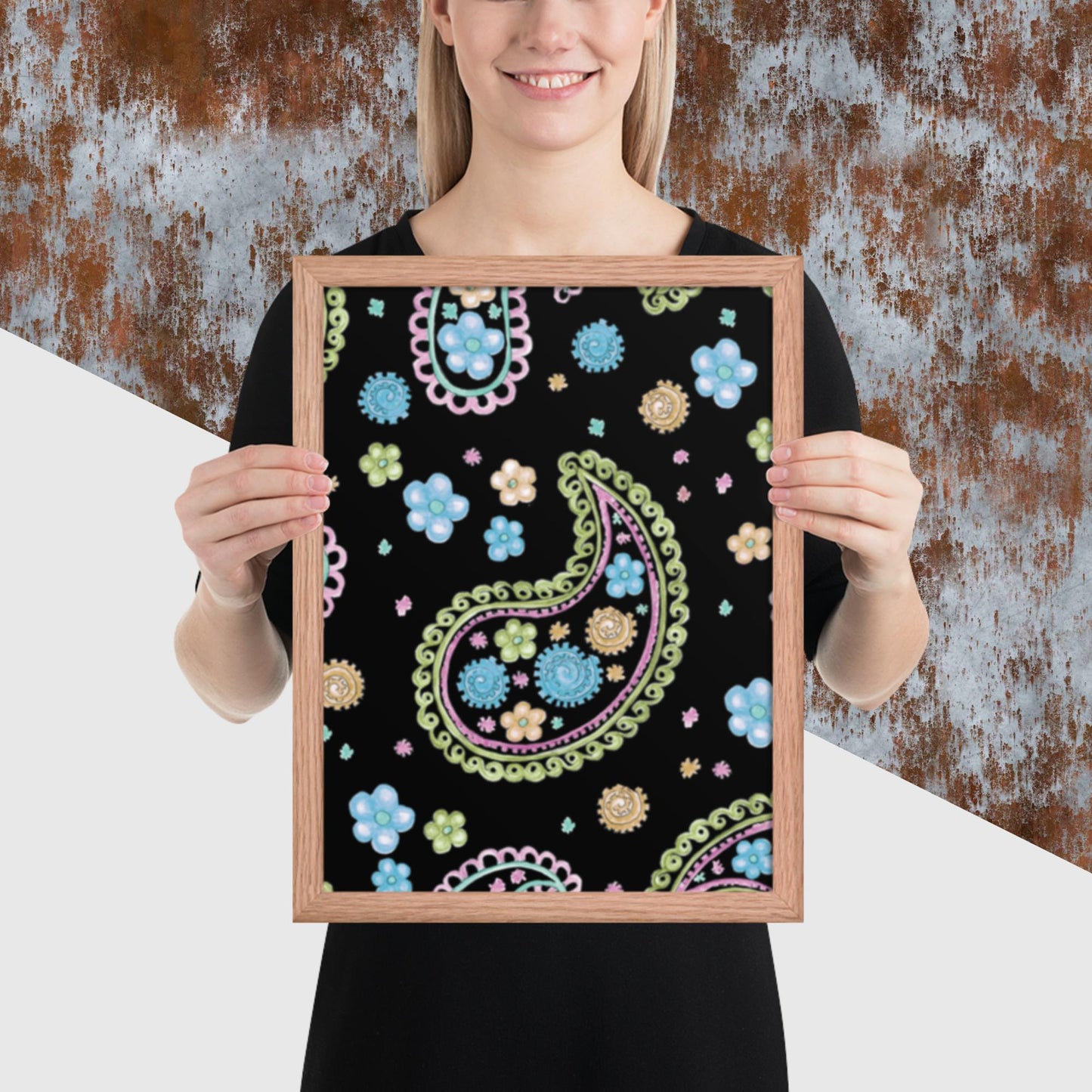 Pattern Art Framed Poster 69