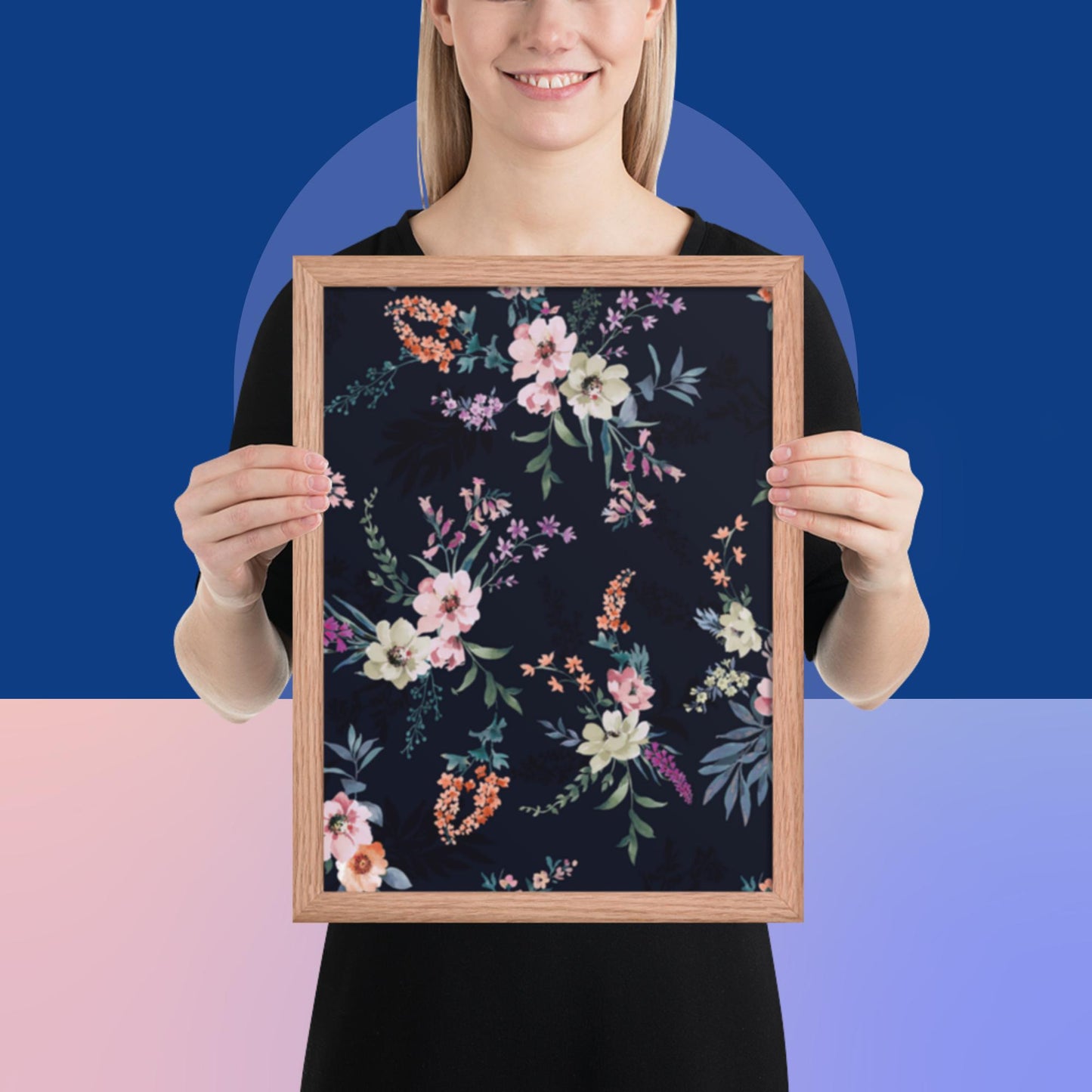 Pattern Art Framed Poster 100