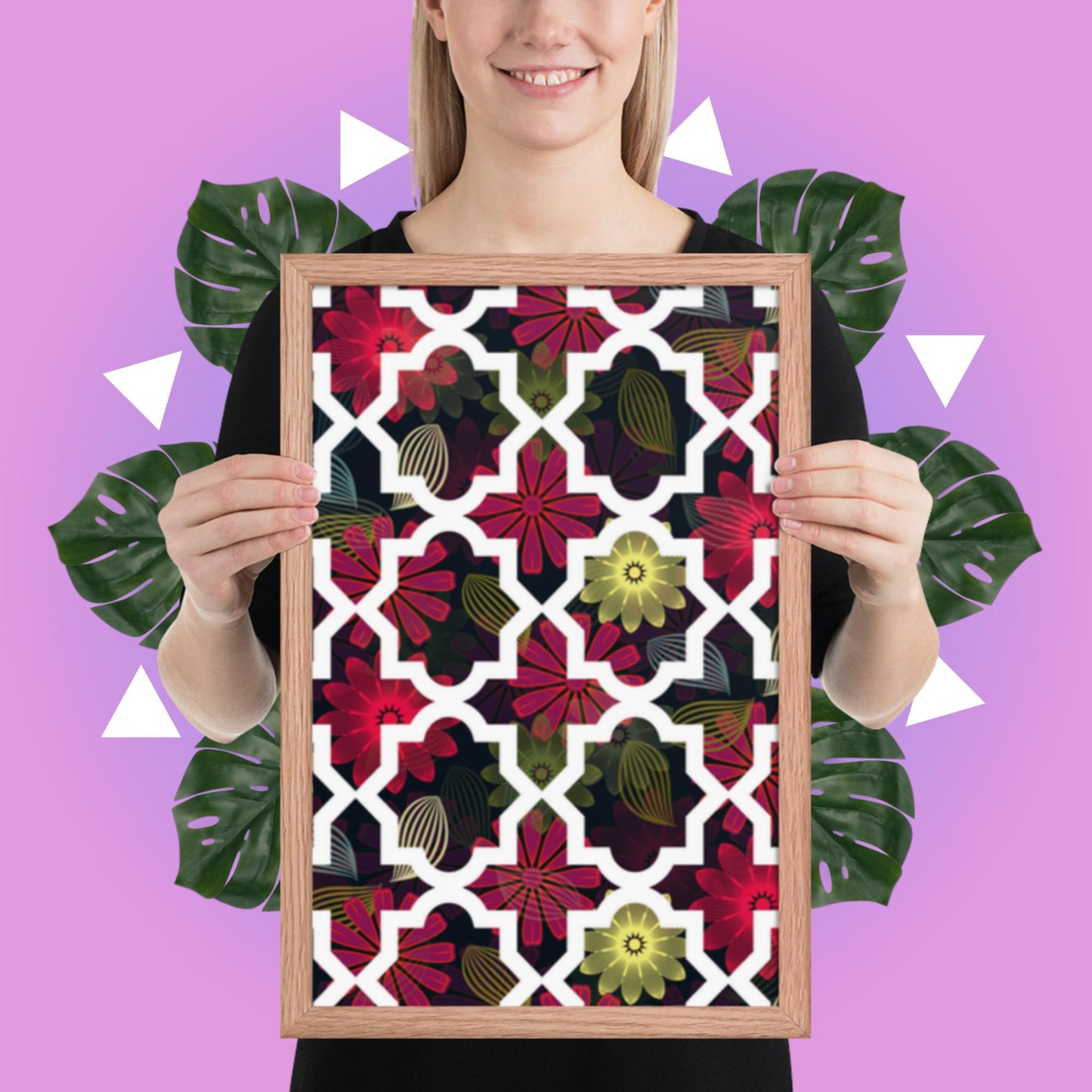 Pattern Art Framed Poster 15