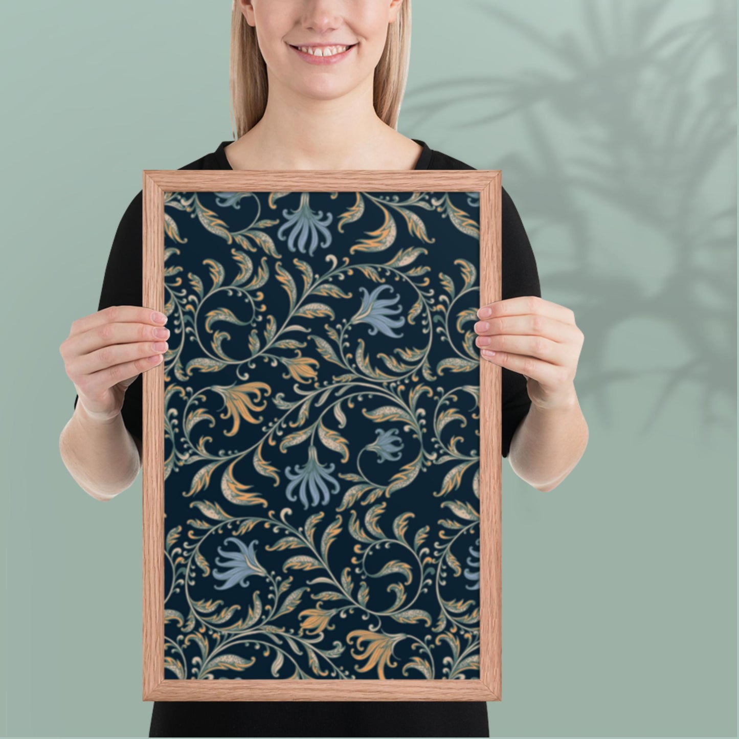Pattern Art Framed Poster 17