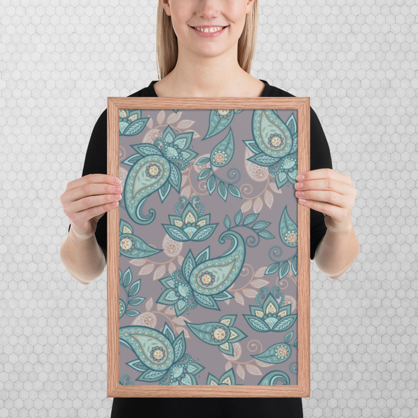 Pattern Art Framed Poster 18