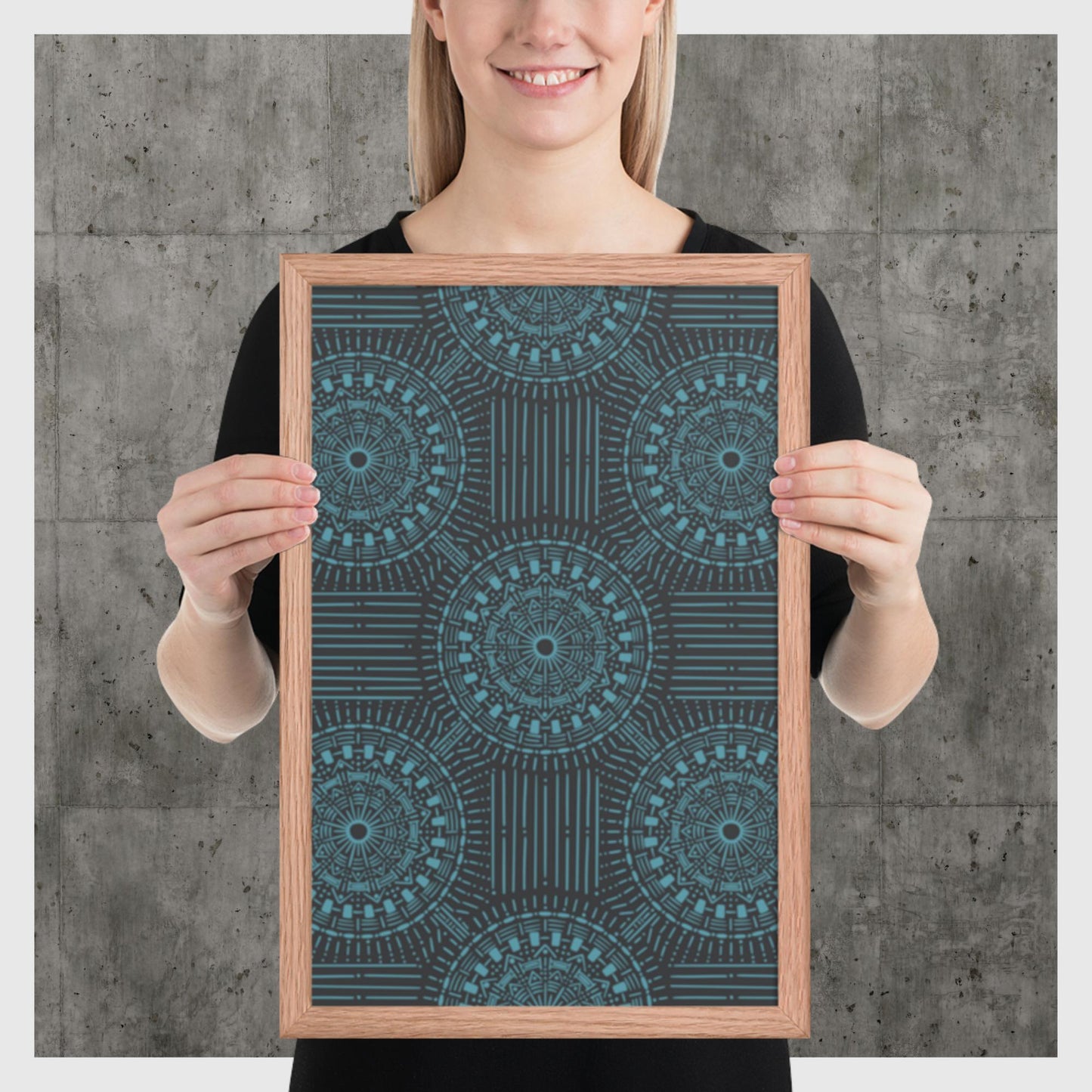 Pattern Art Framed Poster 24