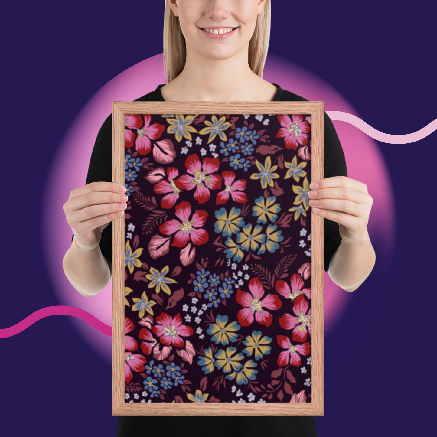 Pattern Art Framed Poster 39