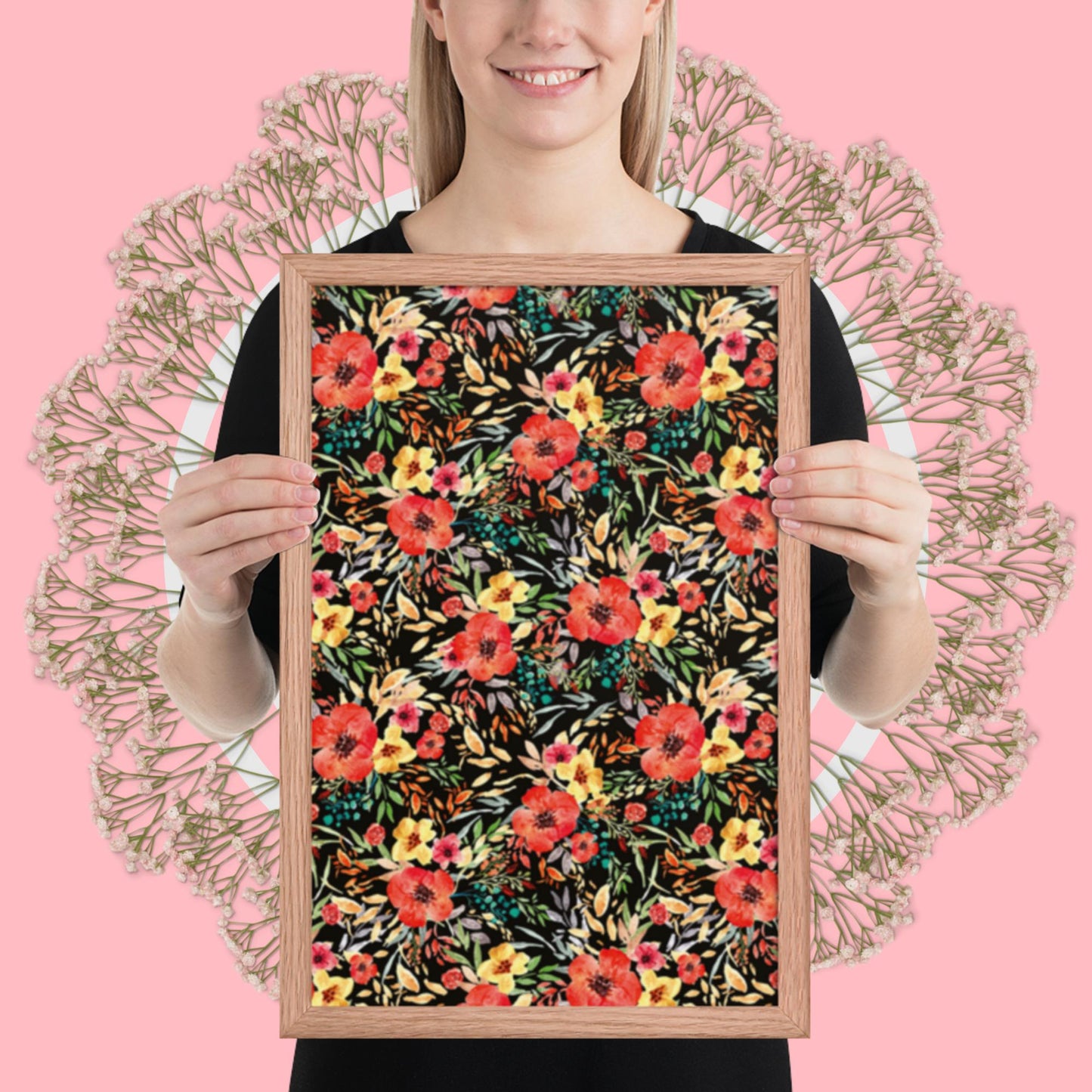 Pattern Art Framed Poster 44